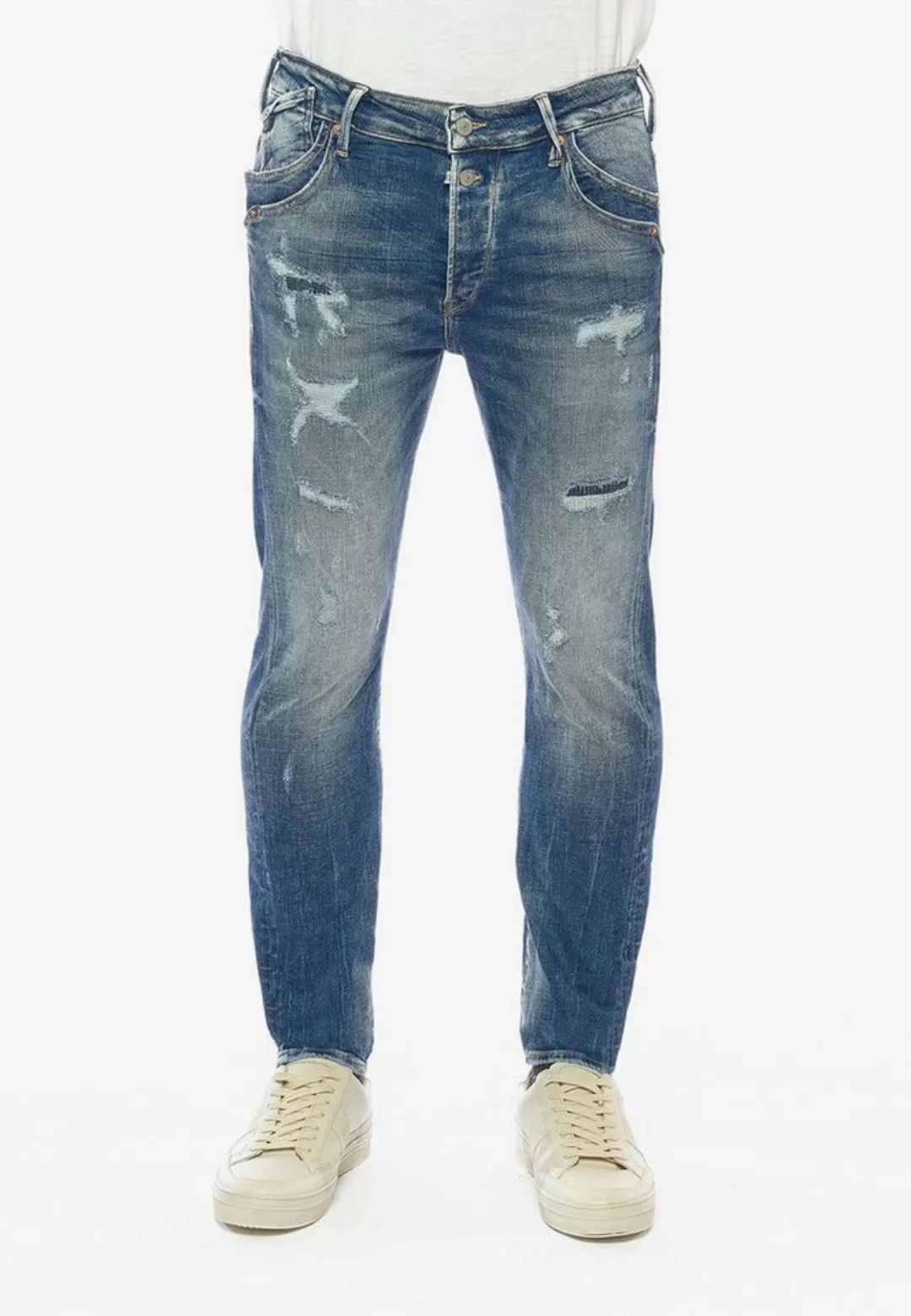 Le Temps Des Cerises Bequeme Jeans im coolen Used-Look günstig online kaufen