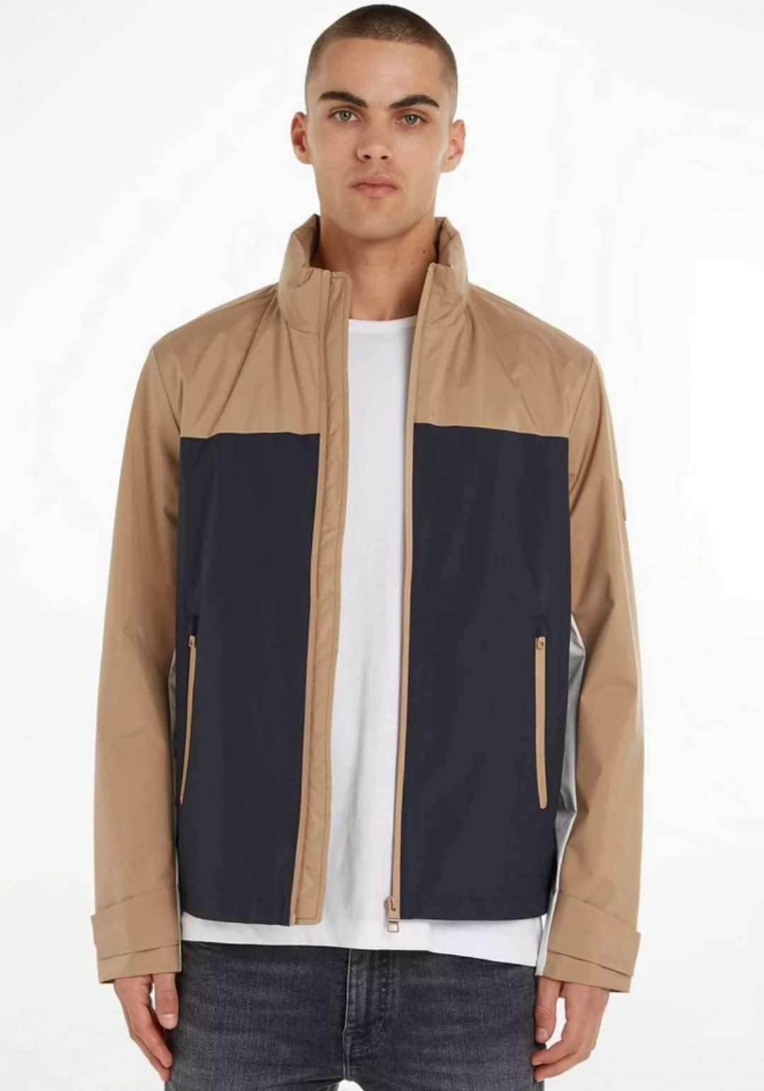 Tommy Hilfiger Outdoorjacke TH PROTECT REGATTA JACKET im hochgeschlossenen günstig online kaufen