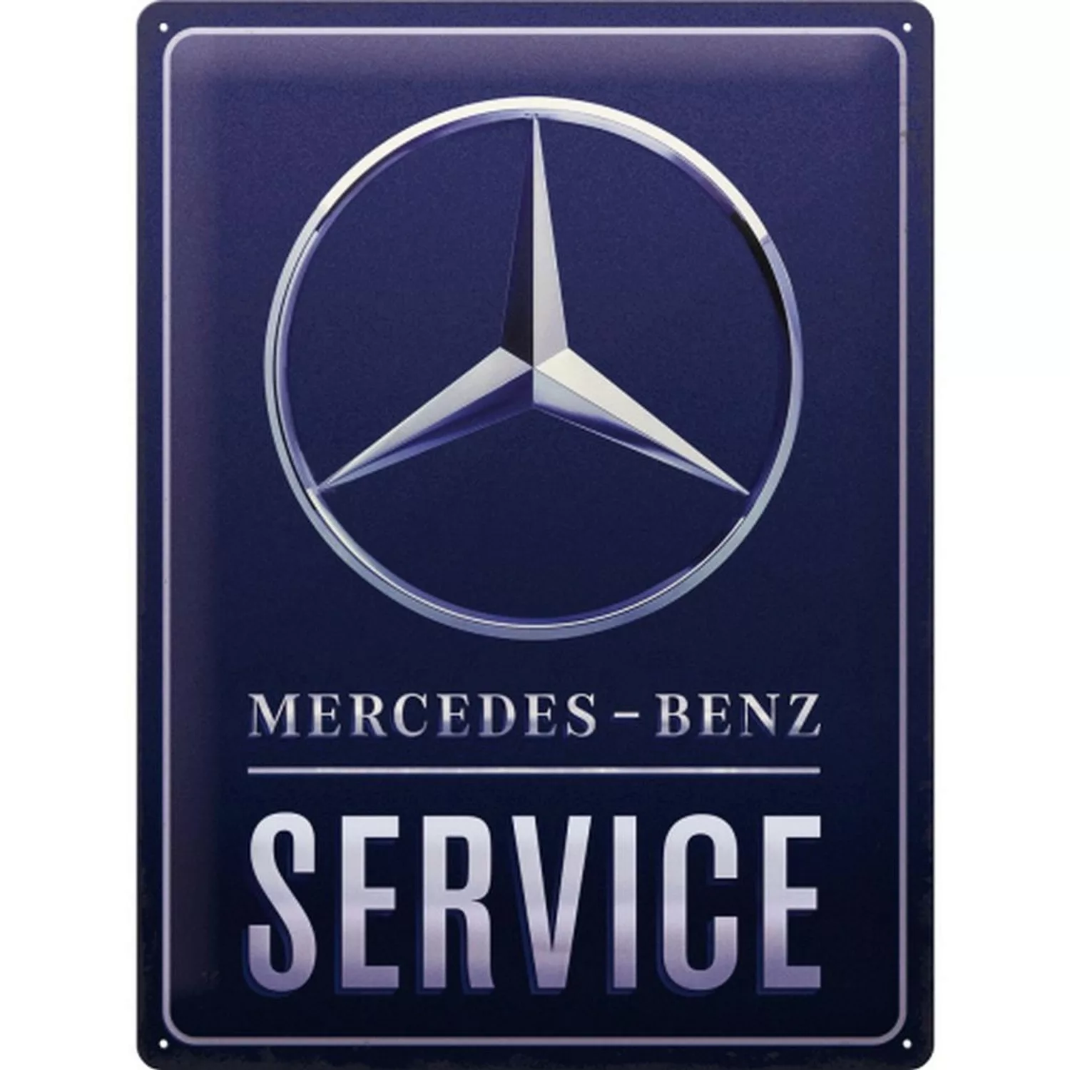 Nostalgic-Art Blechschild 30 x 40 cm - Mercedes-Benz -  Mercedes-Benz Servi günstig online kaufen