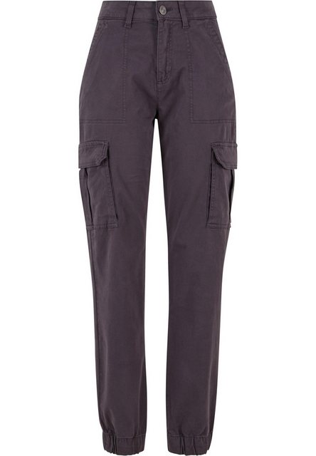 URBAN CLASSICS Stoffhose Urban Classics Damen Ladies Cotton Twill Utility P günstig online kaufen