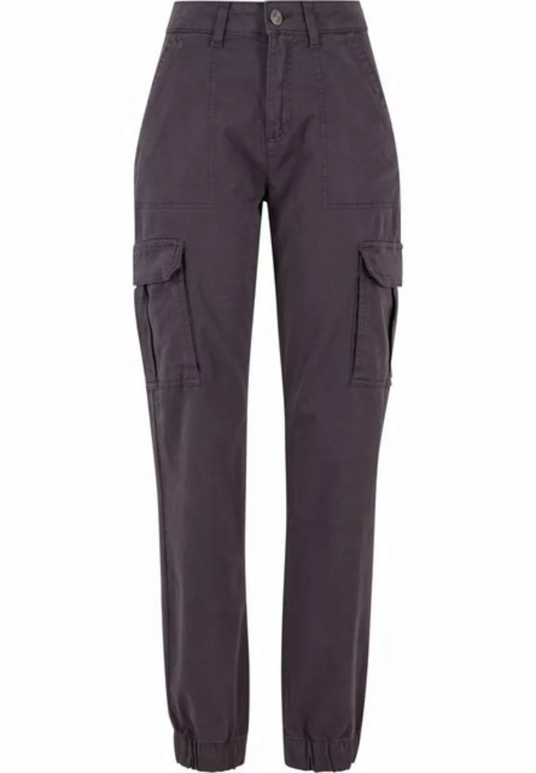 URBAN CLASSICS Stoffhose "Urban Classics Damen Ladies Cotton Twill Utility günstig online kaufen