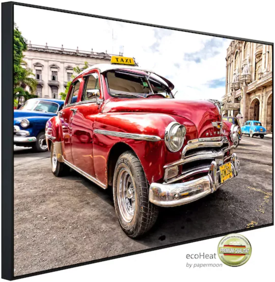 Papermoon Infrarotheizung »Altes Kuba Auto«, sehr angenehme Strahlungswärme günstig online kaufen