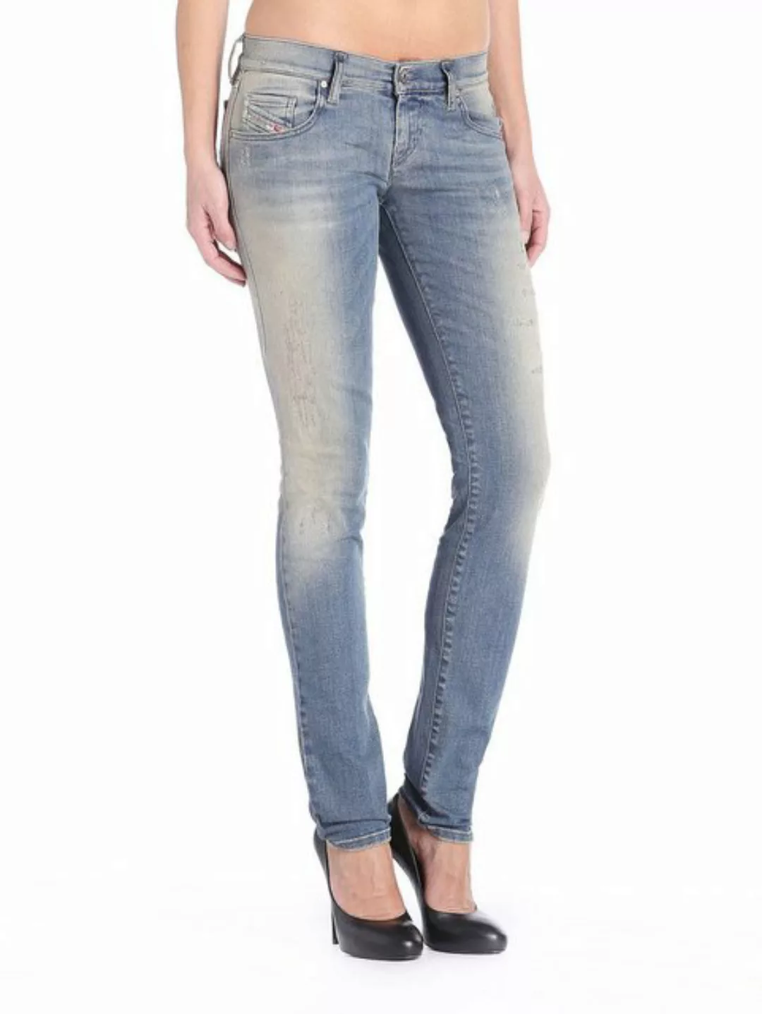 Diesel Skinny-fit-Jeans Diesel Grupee 0840A Damen Jeans Hose Slim Skinny günstig online kaufen