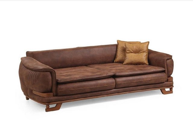 JVmoebel 3-Sitzer Luxus Dreibettsofa Dreisitzer Sofa 3 Sitzer Sofas Design günstig online kaufen