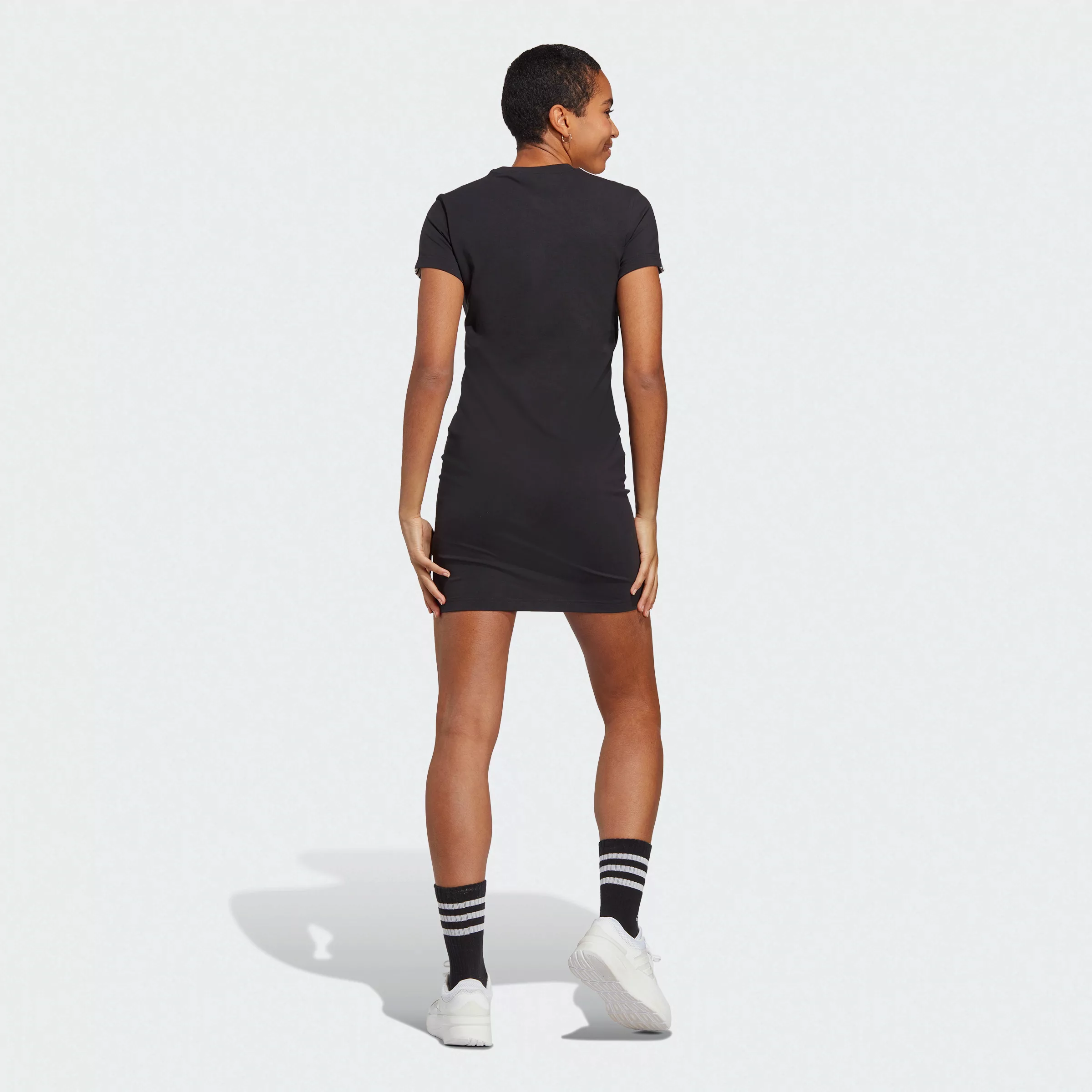 adidas Sportswear Shirtkleid "ESSENTIALS 3STREIFEN KLEID", (1 tlg.) günstig online kaufen