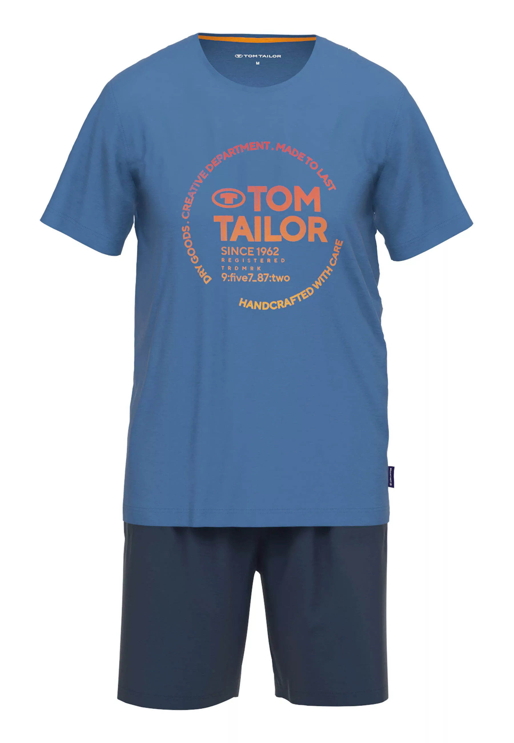 TOM TAILOR Shorty, (2 tlg.), mit großem Logodruck günstig online kaufen