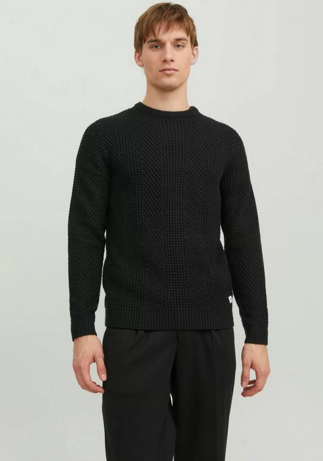 Jack & Jones Strickpullover JJSTANDFORD KNIT CREW NECK günstig online kaufen