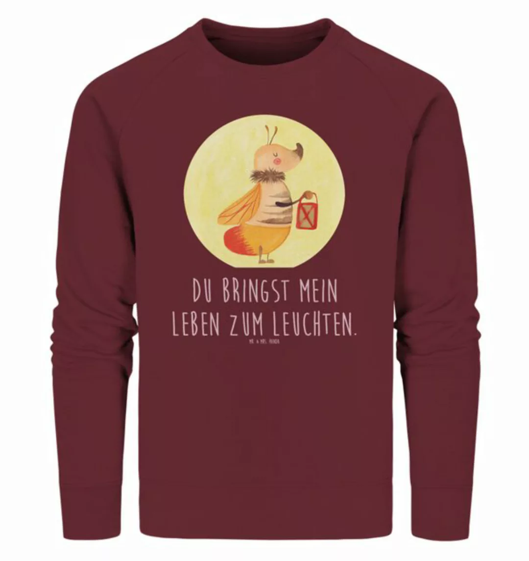 Mr. & Mrs. Panda Longpullover Größe S Glühwürmchen - Burgundy - Geschenk, U günstig online kaufen