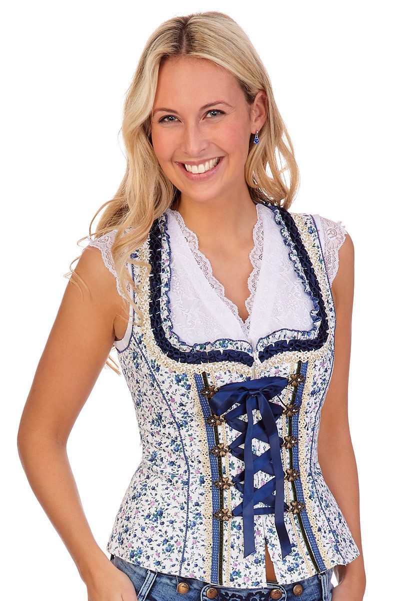 Krüger Madl Trachtenbluse Trachtenmieder - LYDIA günstig online kaufen