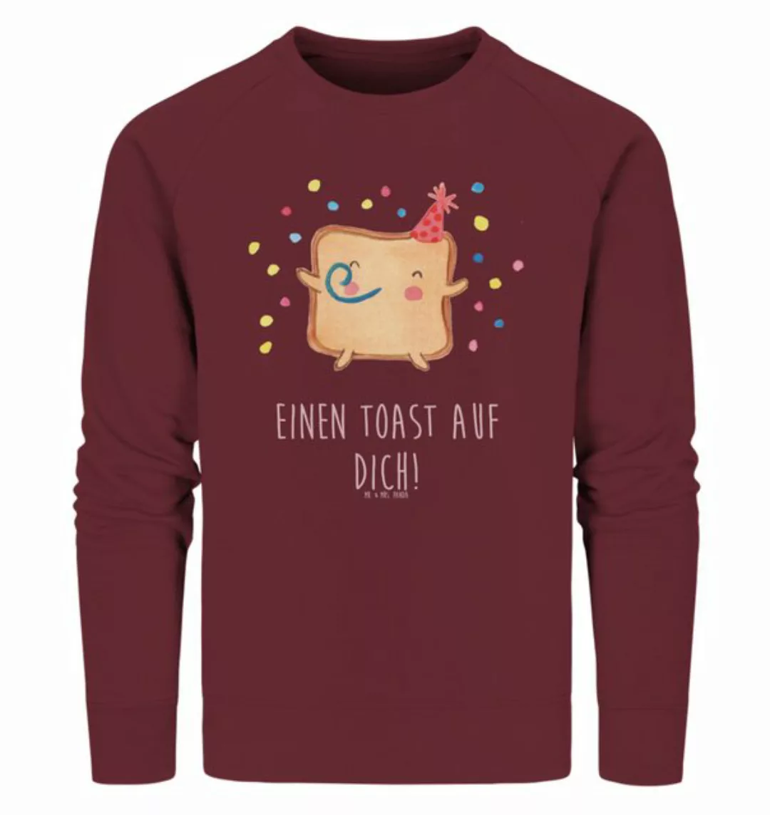 Mr. & Mrs. Panda Longpullover Größe M Toast Party - Burgundy - Geschenk, Ja günstig online kaufen