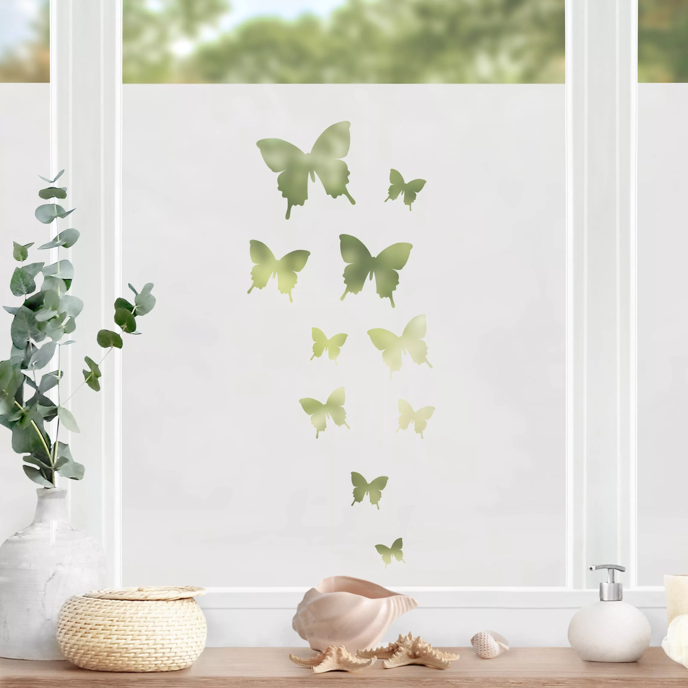 Fensterfolie Schmetterlingsdeko II günstig online kaufen