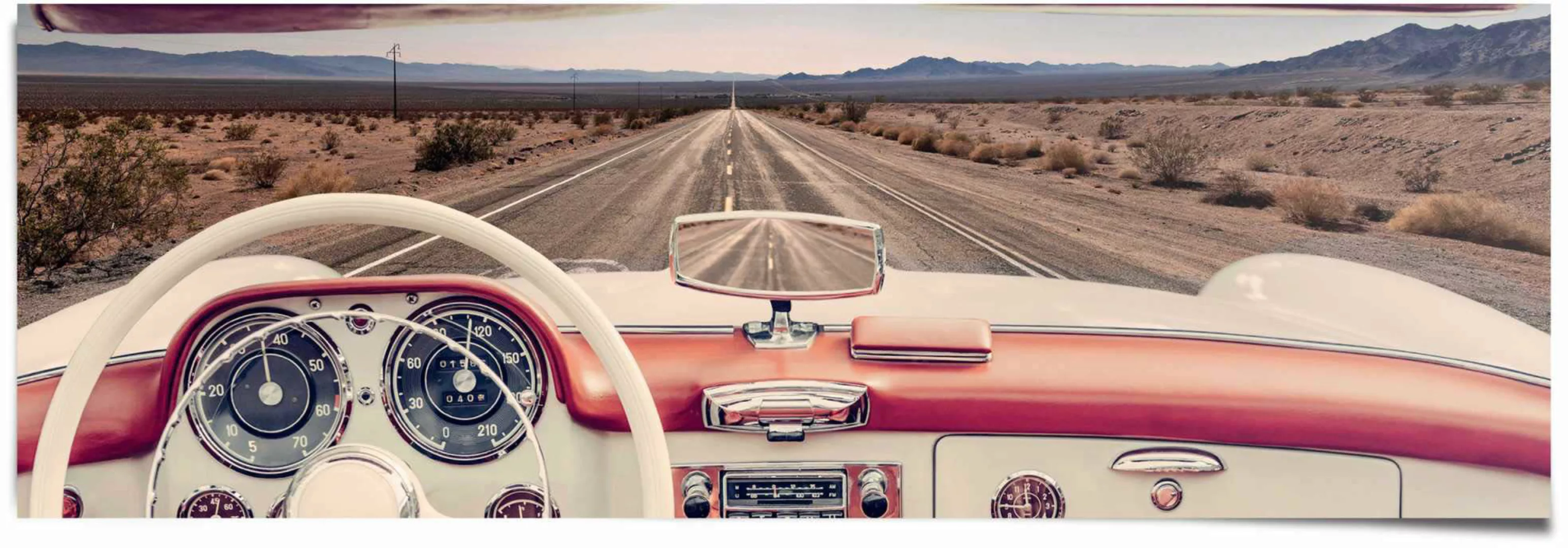 Reinders Poster "Oldtimer Roadtrip", (1 St.) günstig online kaufen