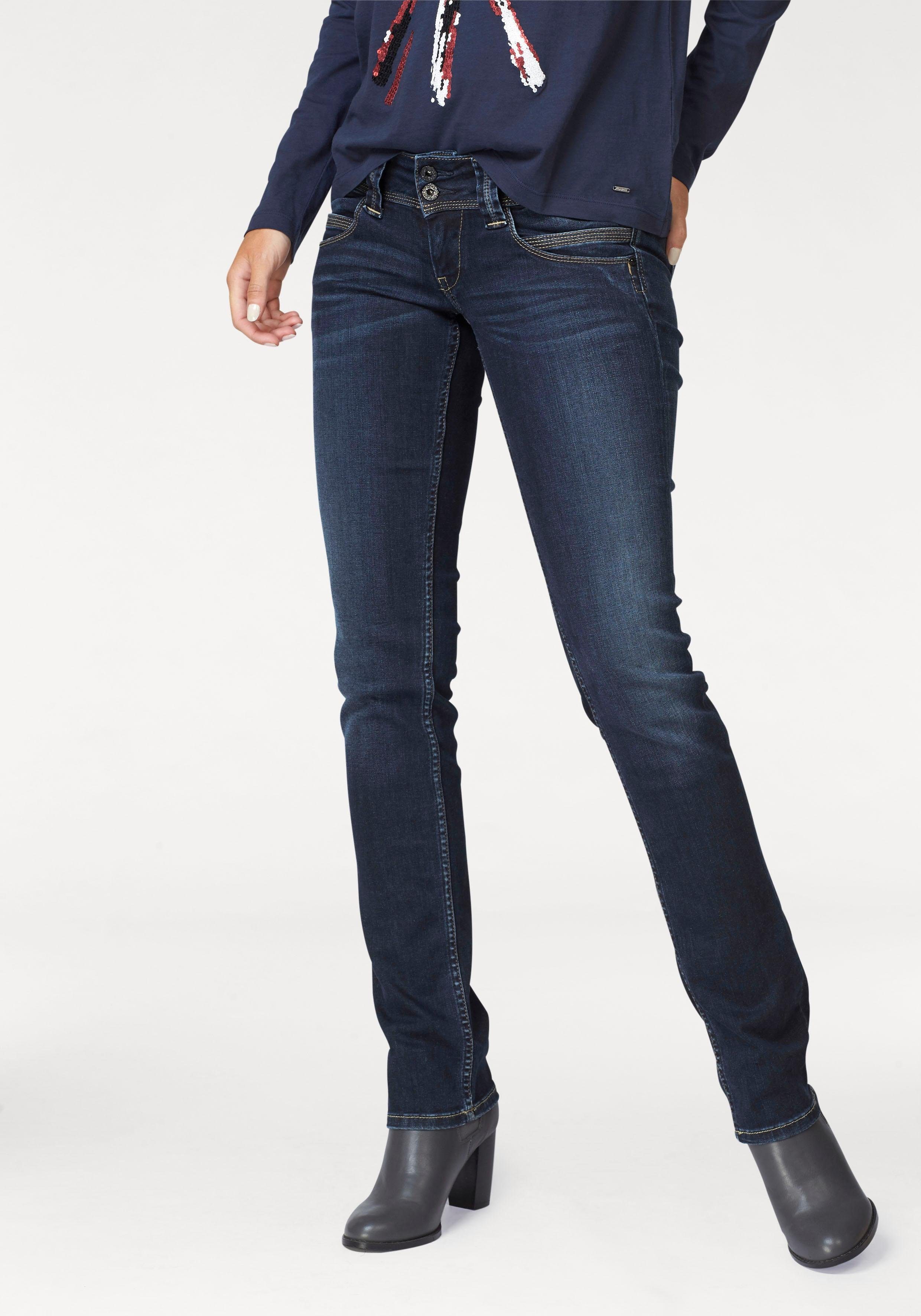 Pepe Jeans Straight-Jeans VENUS mit Badge günstig online kaufen