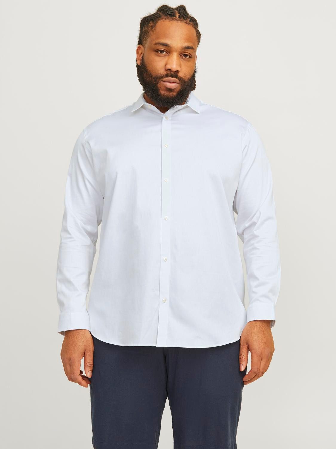 Jack & Jones PlusSize Langarmhemd JJPRPARMA günstig online kaufen