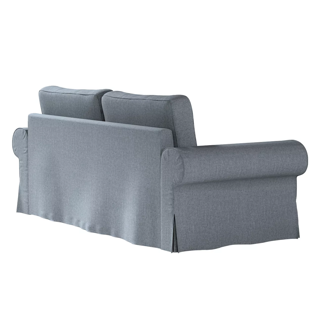 Bezug für Backabro 3-Sitzer Sofa ausklappbar, grau, Bezug für Backabro 3-Si günstig online kaufen