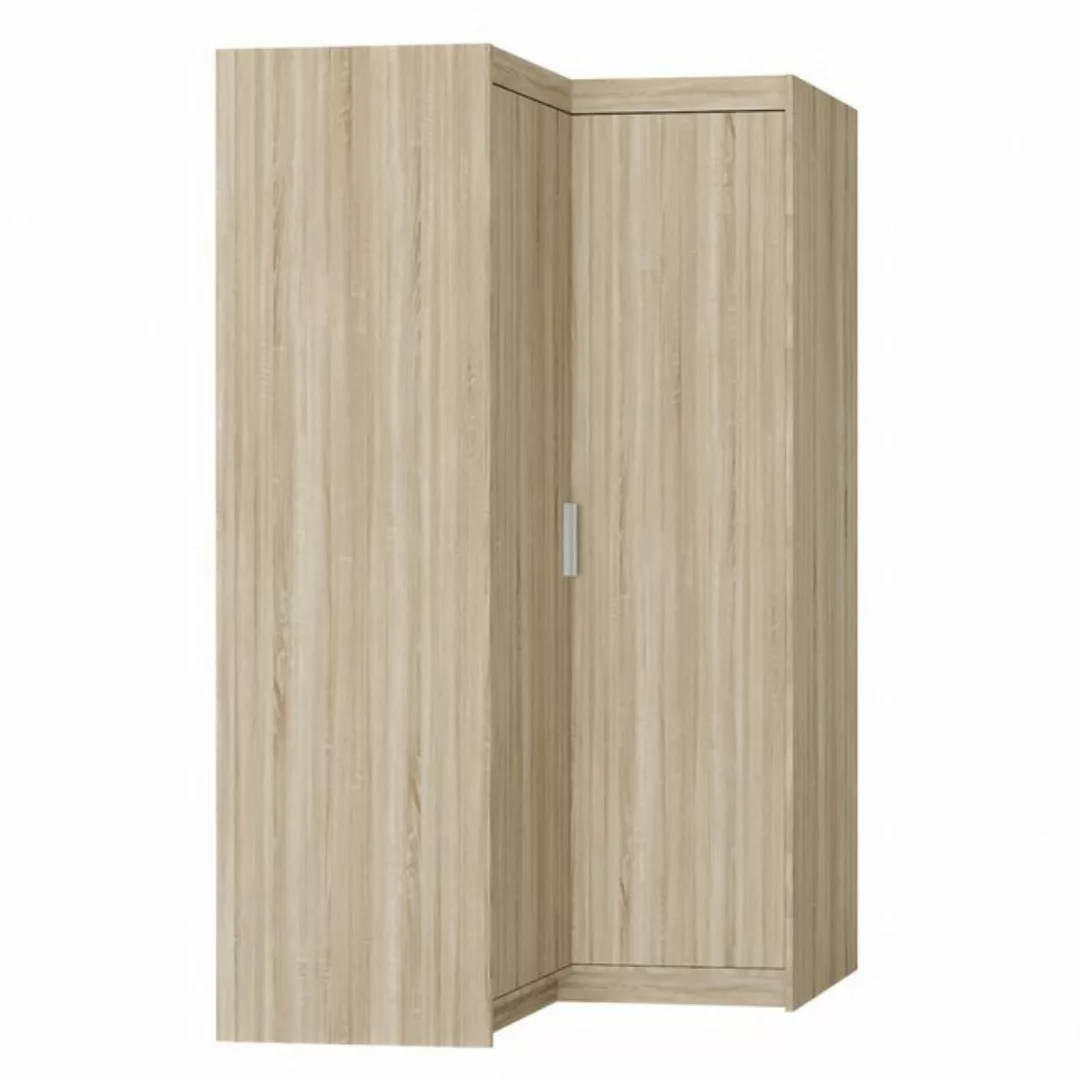 Furnix Eckkleiderschrank Eliza 97x97 cm Kleiderschrank Schrank mit Griff Ec günstig online kaufen