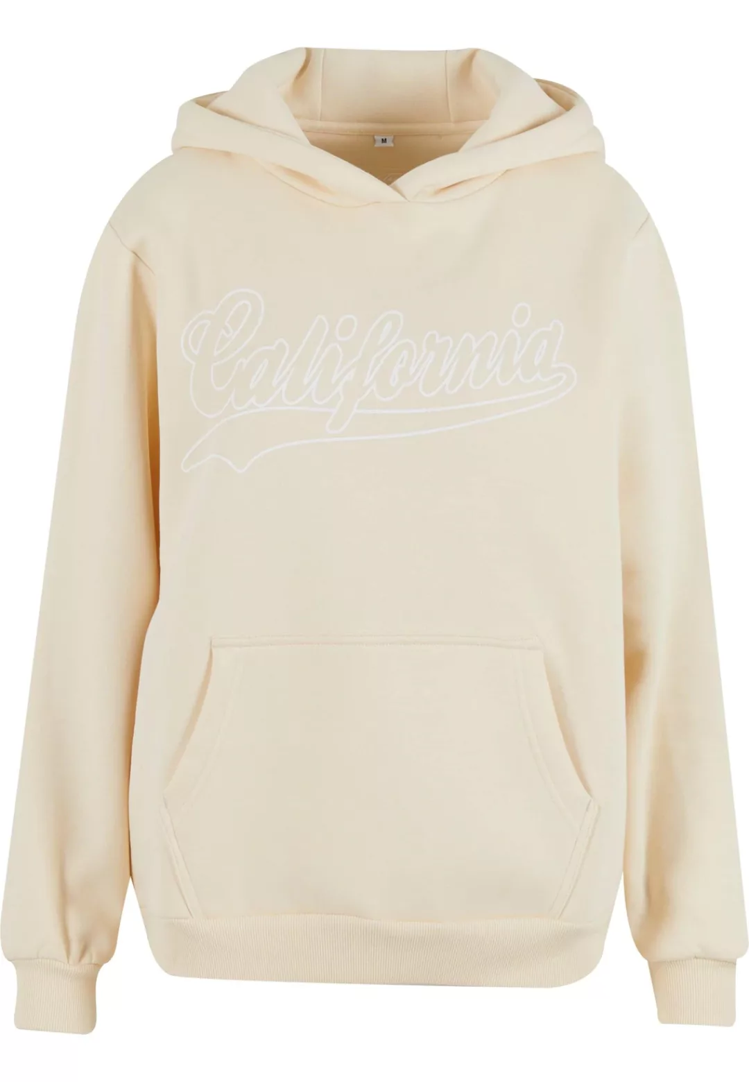 Miss Tee Kapuzenpullover "Miss Tee California Ladies Fluffy Hoody" günstig online kaufen