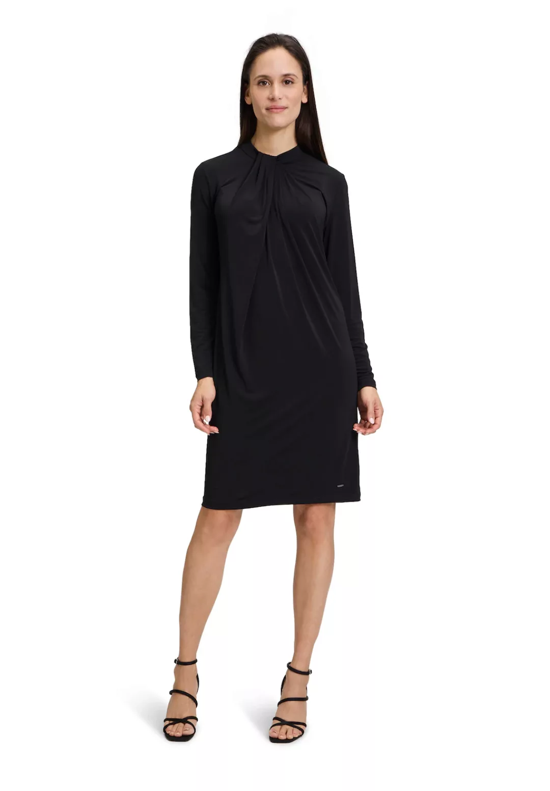 Betty&Co Jerseykleid "Betty & Co Jerseykleid langarm", Falten günstig online kaufen