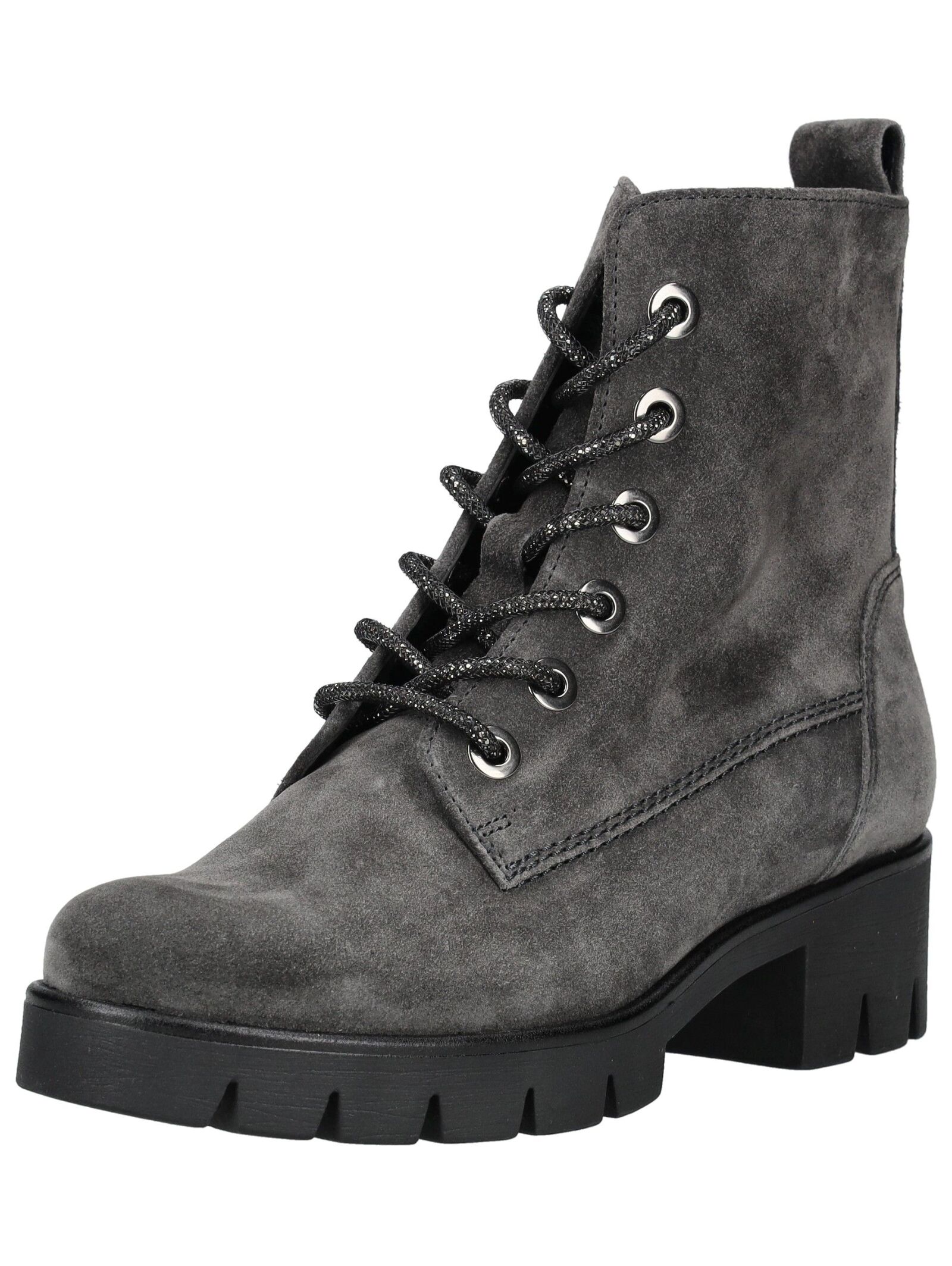 Gabor Schnürstiefelette "Gabor Stiefelette Veloursleder" günstig online kaufen