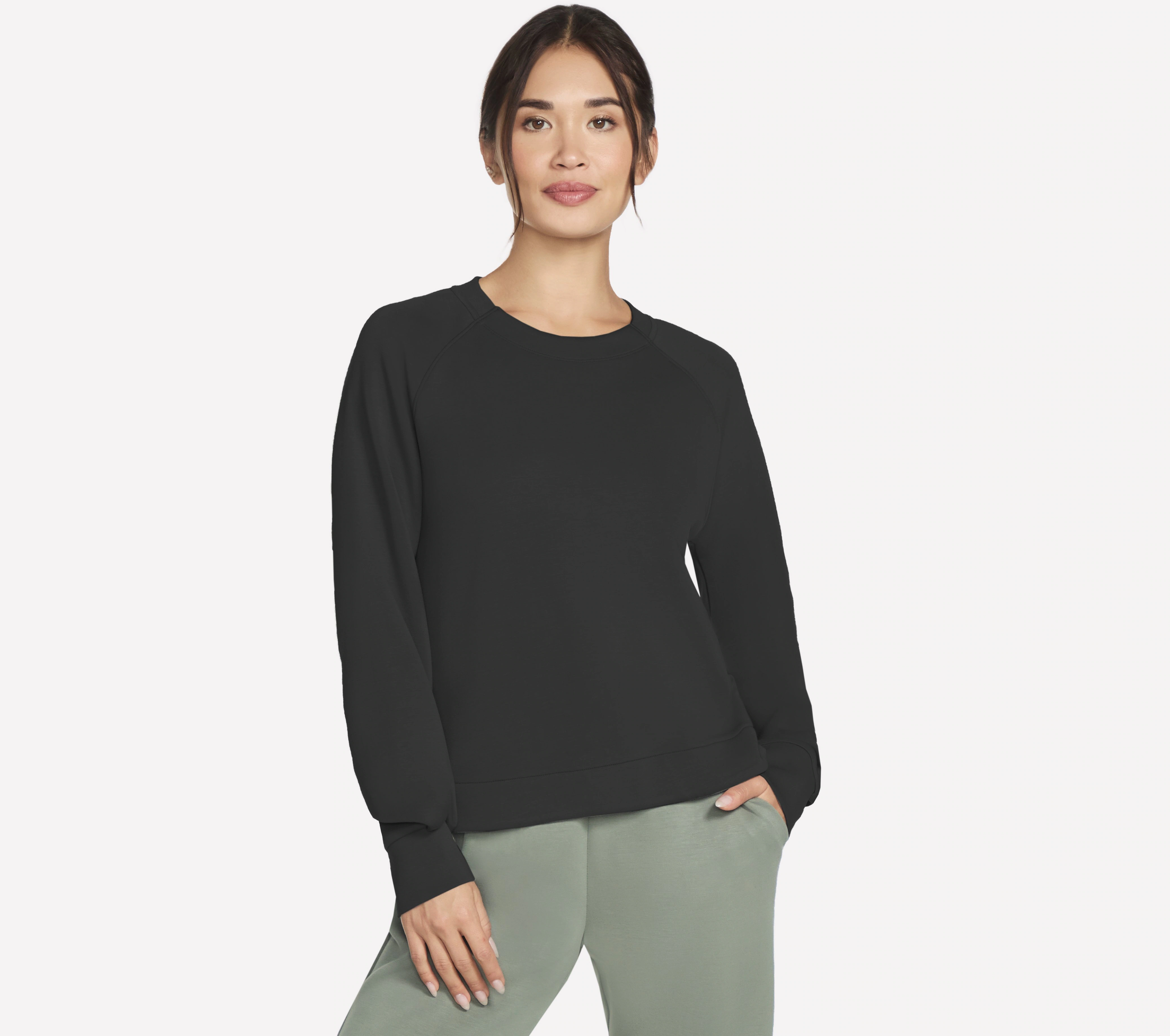 Skechers Rundhalspullover "SKECHLUXE ELEVATE CREWNECK" günstig online kaufen