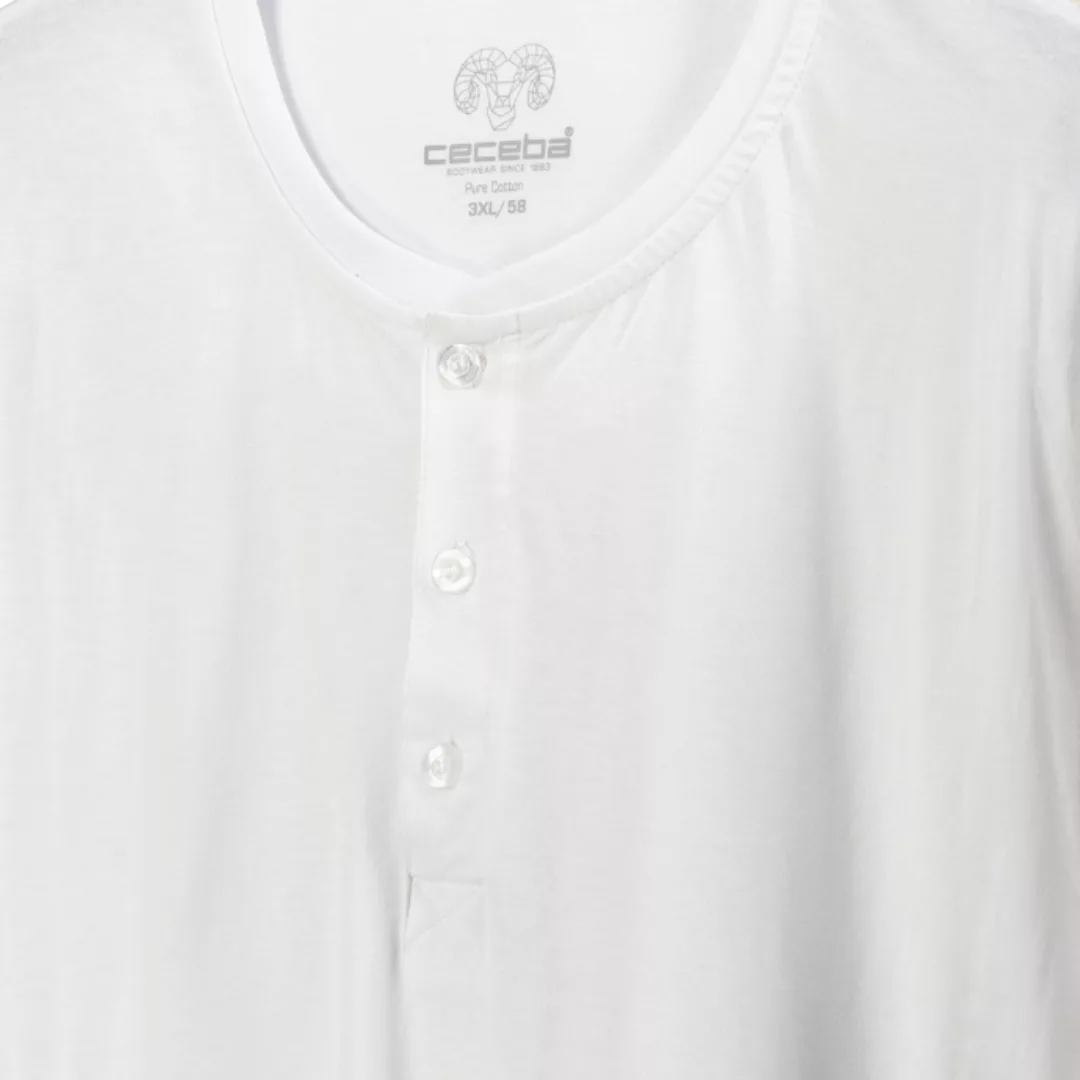 Ceceba Homewear Shirt mit Serafinokragen günstig online kaufen