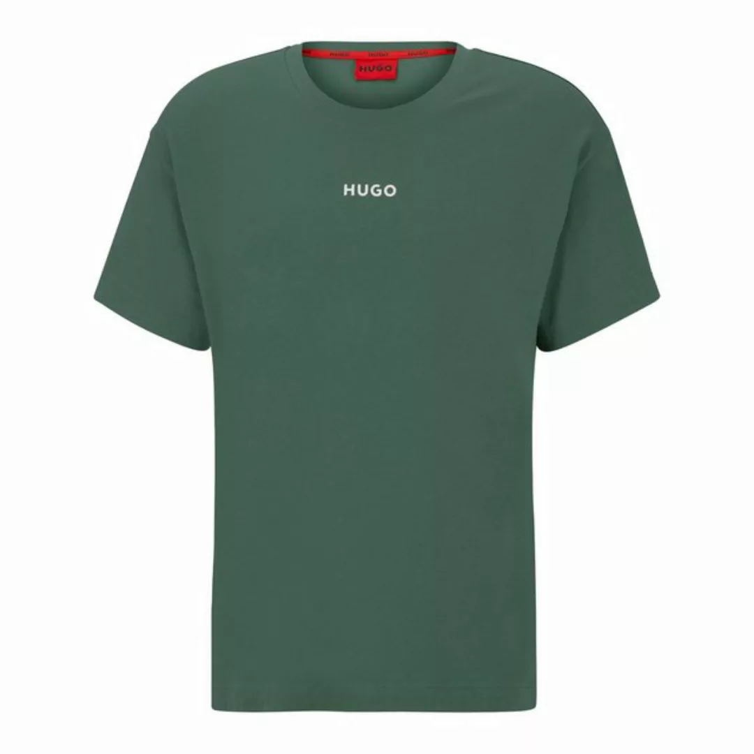 HUGO T-Shirt Linked T-Shirt mit Logo-Druck auf der Brust günstig online kaufen