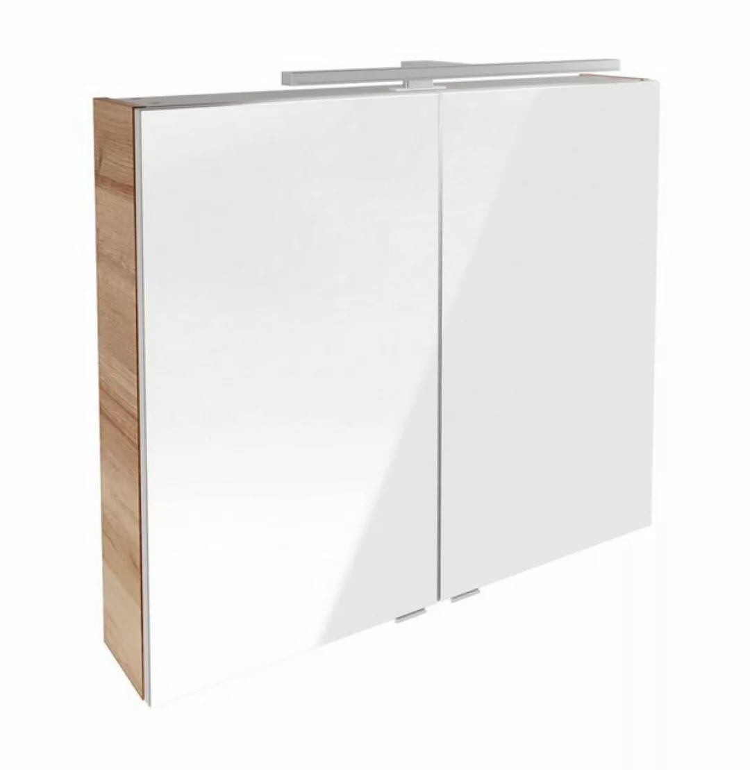 FACKELMANN Spiegelschrank Fackelmann LED-Spiegelschrank 80 cm "B.Brillant" günstig online kaufen