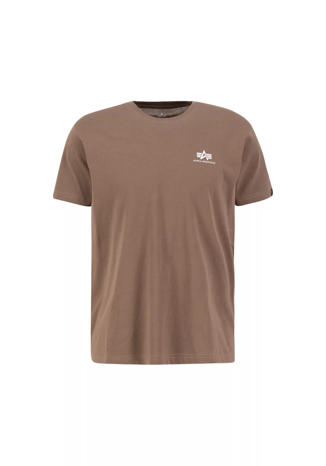 Alpha Industries T-Shirt "Alpha Industries Men - T-Shirts Basic T Small Log günstig online kaufen