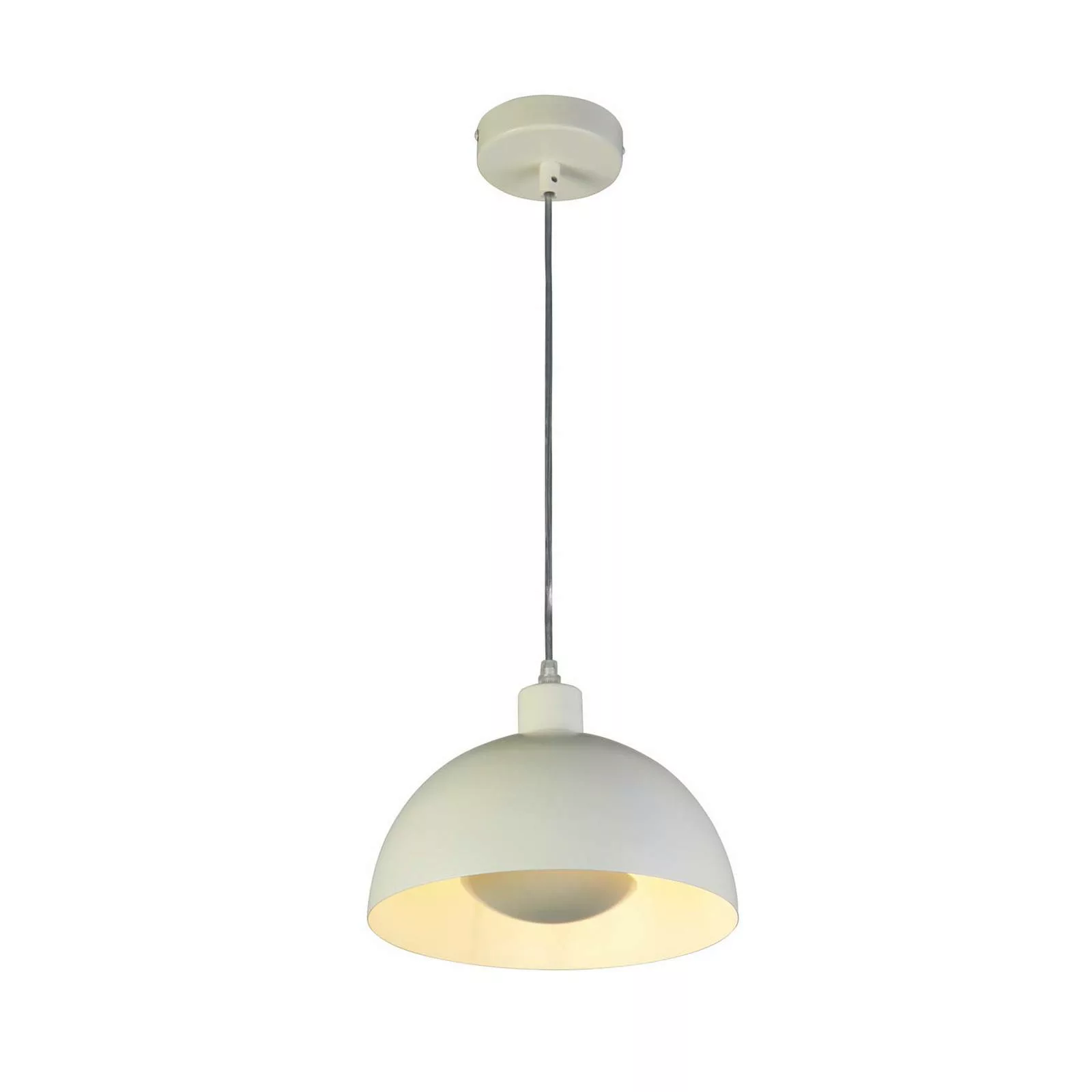 Hängeleuchte Mars, creme, Ø 25 cm, Stahl günstig online kaufen
