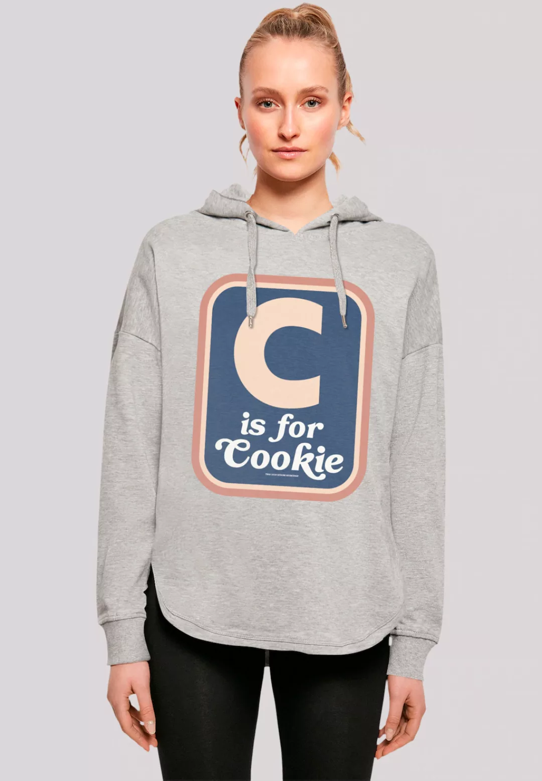 F4NT4STIC Kapuzenpullover "Sesamstraße C is for Cookie", Premium Qualität, günstig online kaufen