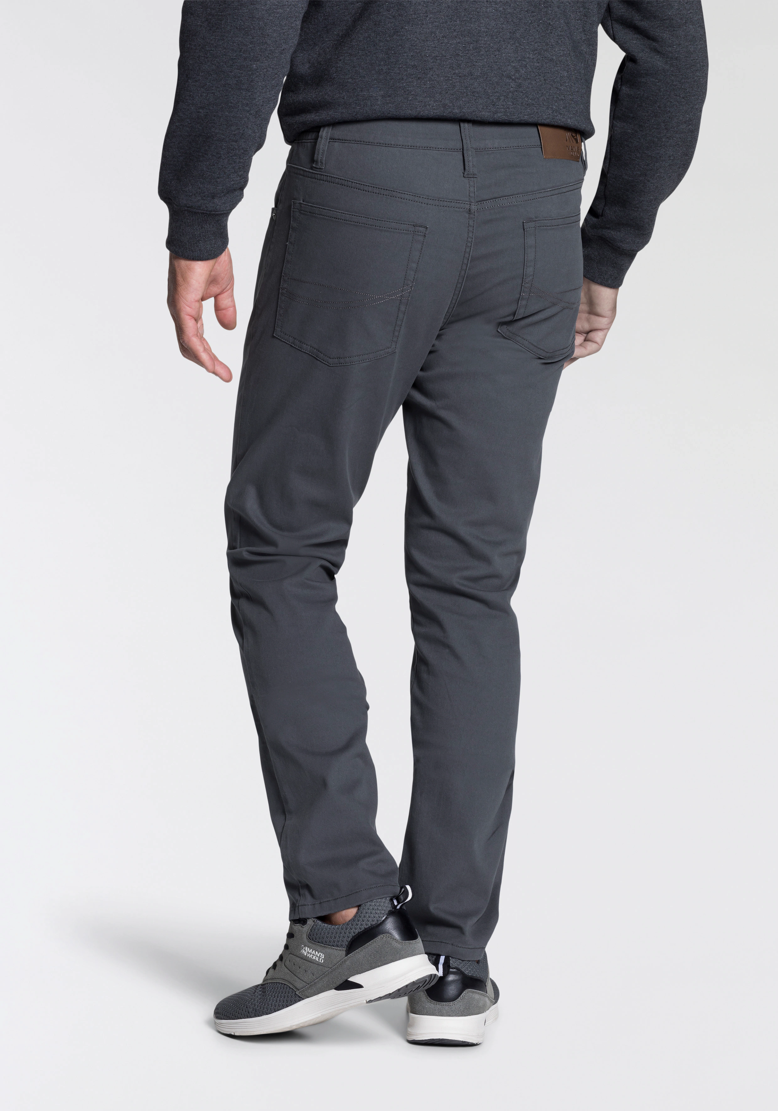 Mans World 5-Pocket-Hose, Stretchhose mit Dehnbund günstig online kaufen