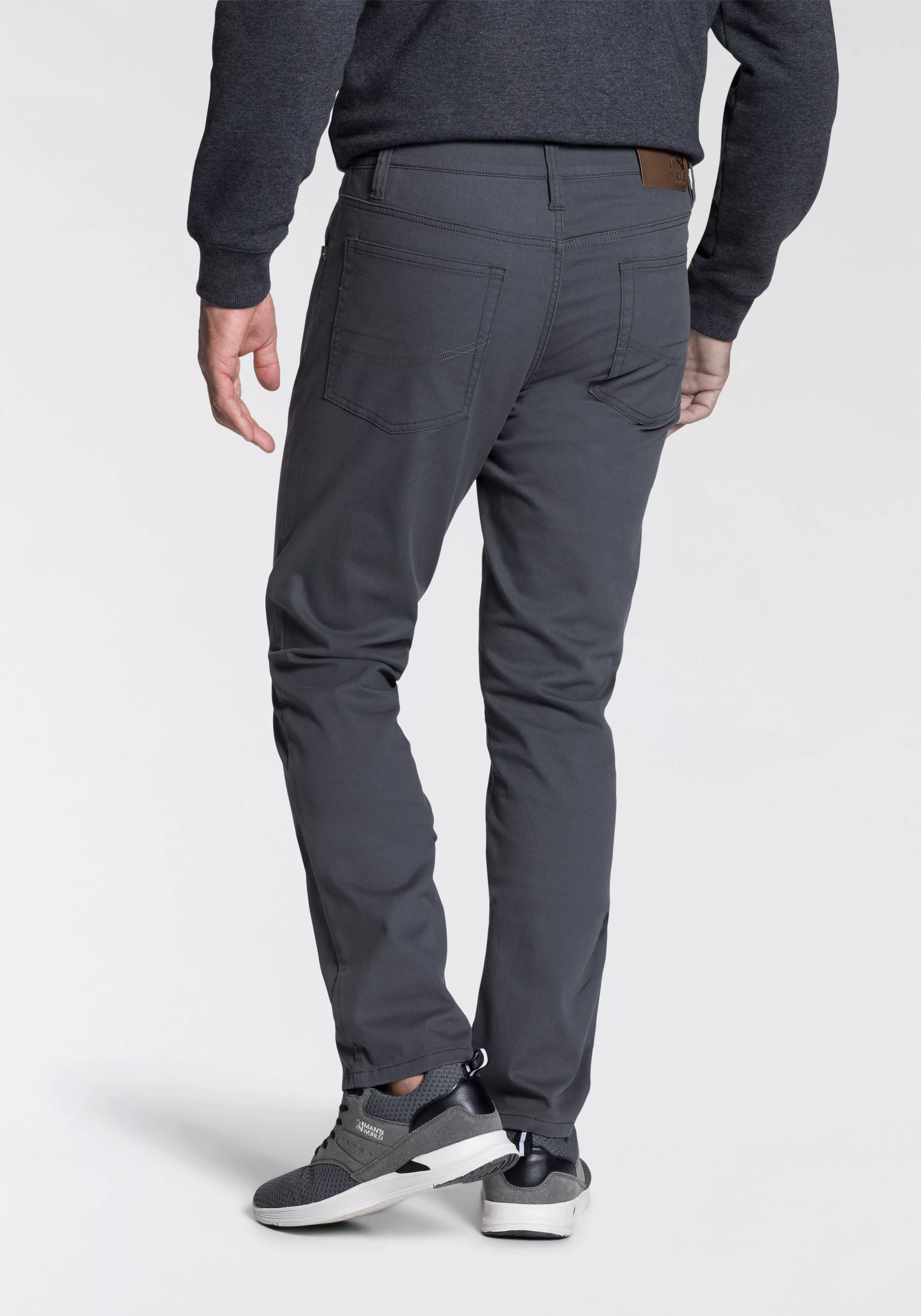 Mans World 5-Pocket-Hose, Stretchhose mit Dehnbund günstig online kaufen