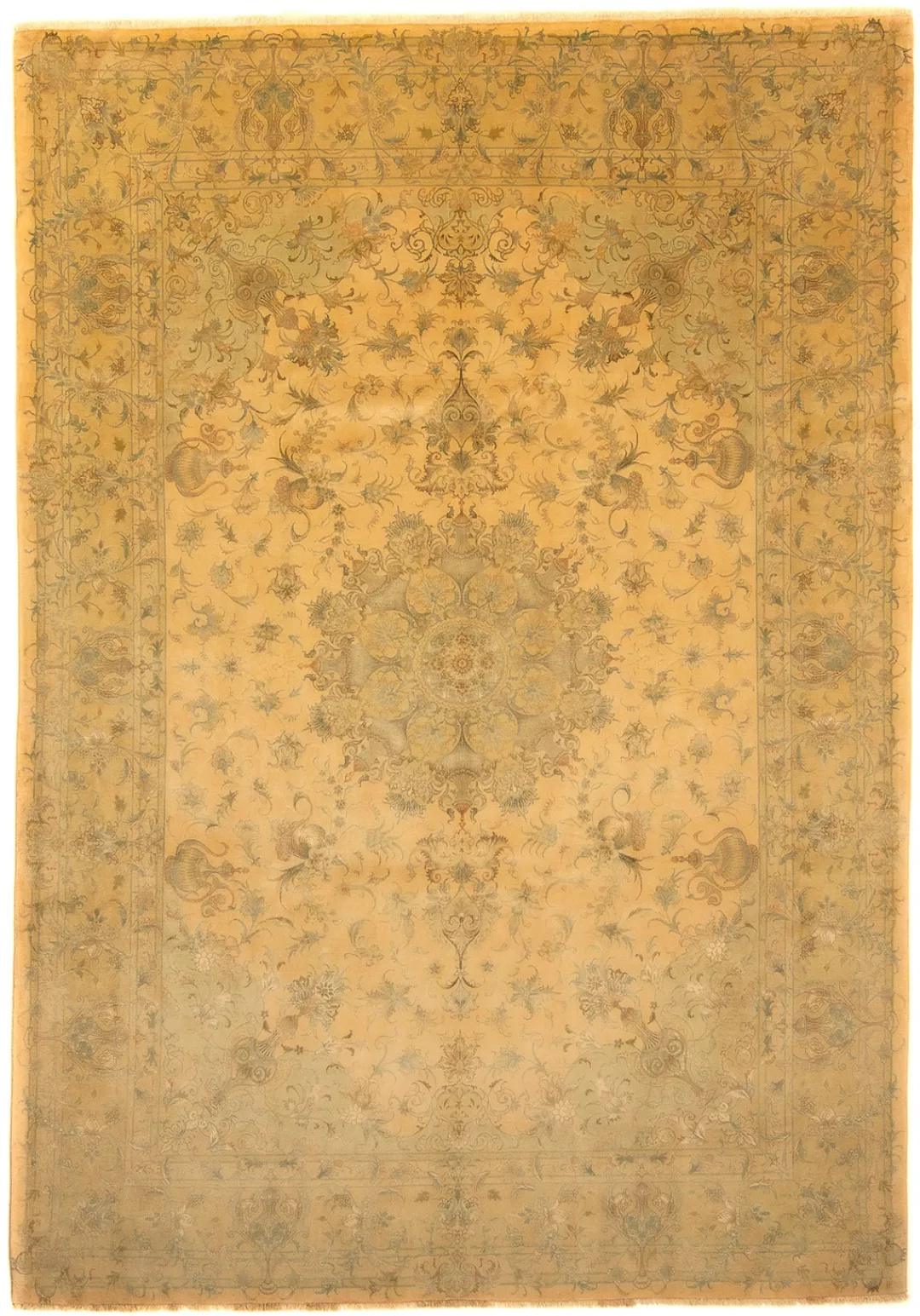 morgenland Orientteppich »Perser - Täbriz - Royal - 352 x 251 cm - hellbrau günstig online kaufen