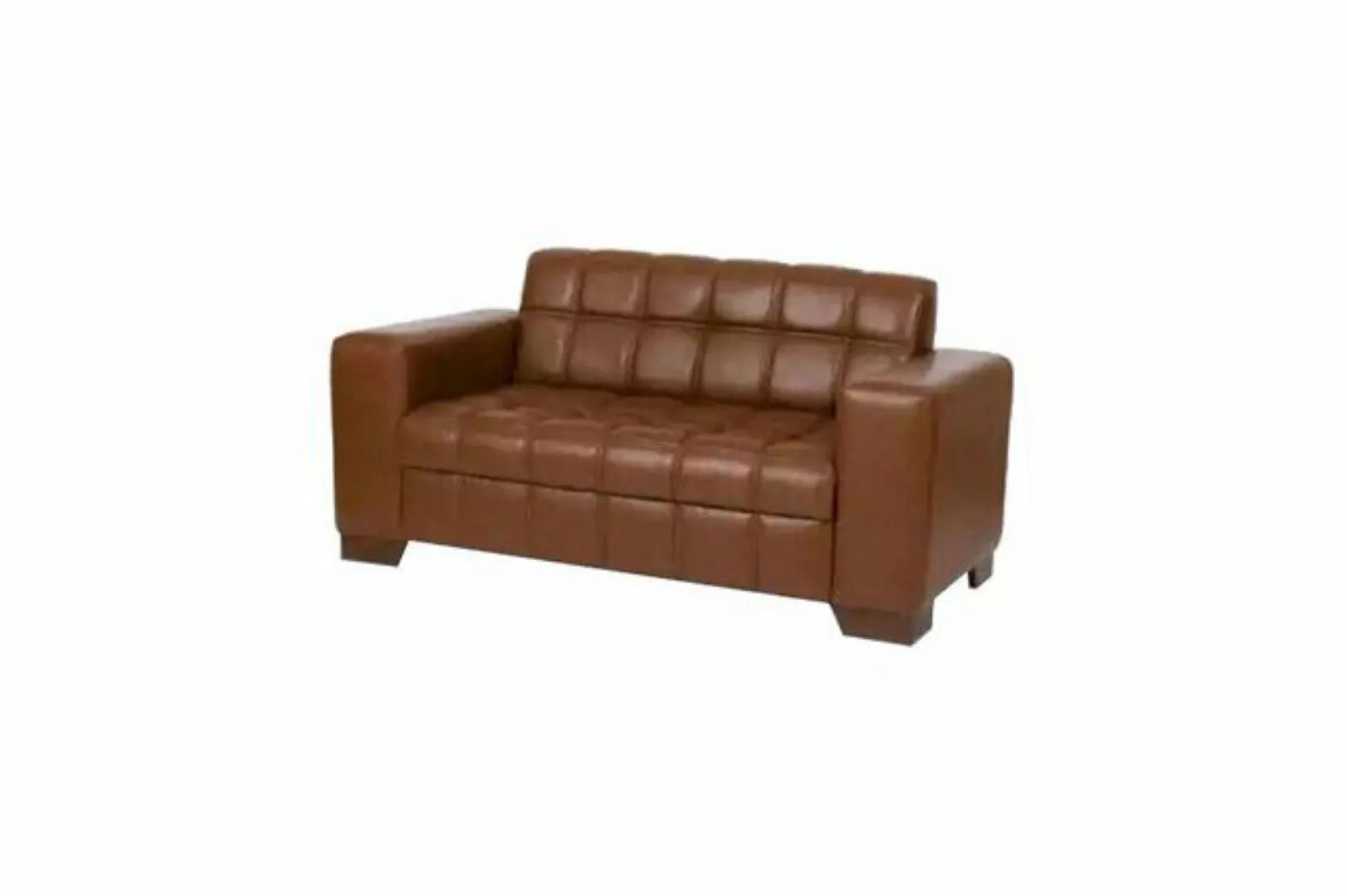 JVmoebel Sofa Brauner Leder Zweisitzer Büromöbel Büro-Möbelkollektion Offic günstig online kaufen