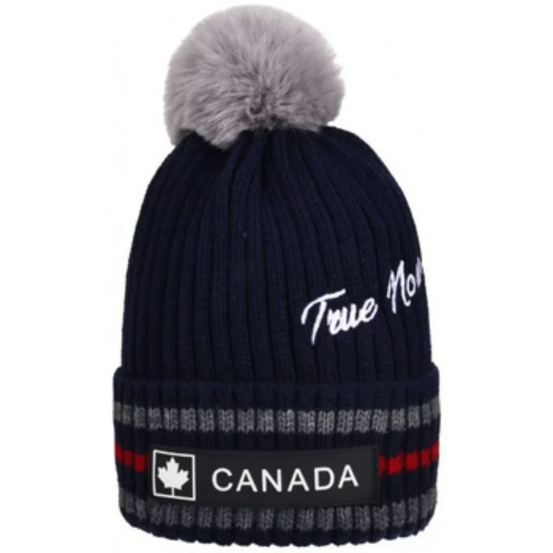 Le Comptoir Canadien  Mütze Bonnet à pompon True north günstig online kaufen