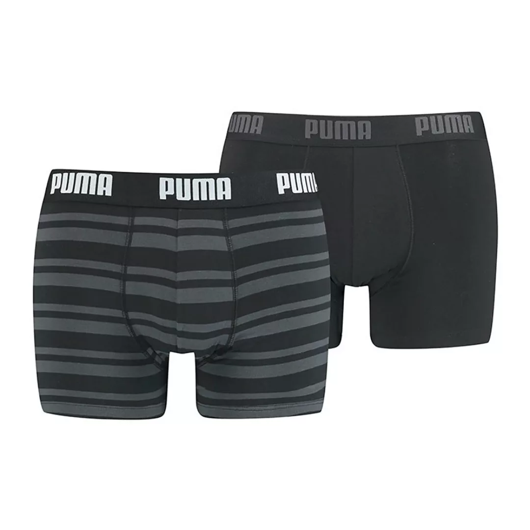 Puma Heritage Boxershorts Mit Streifen 2 Einheiten XL Black günstig online kaufen