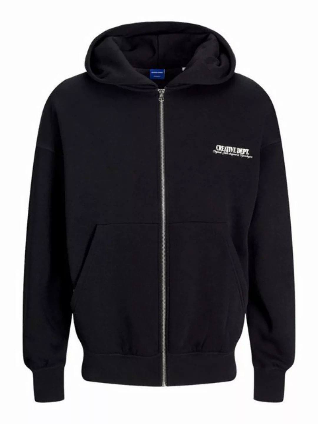 Jack & Jones Herren Hoodie Kapuzenpullover JORROXBURY ZIP - Relaxed Fit günstig online kaufen