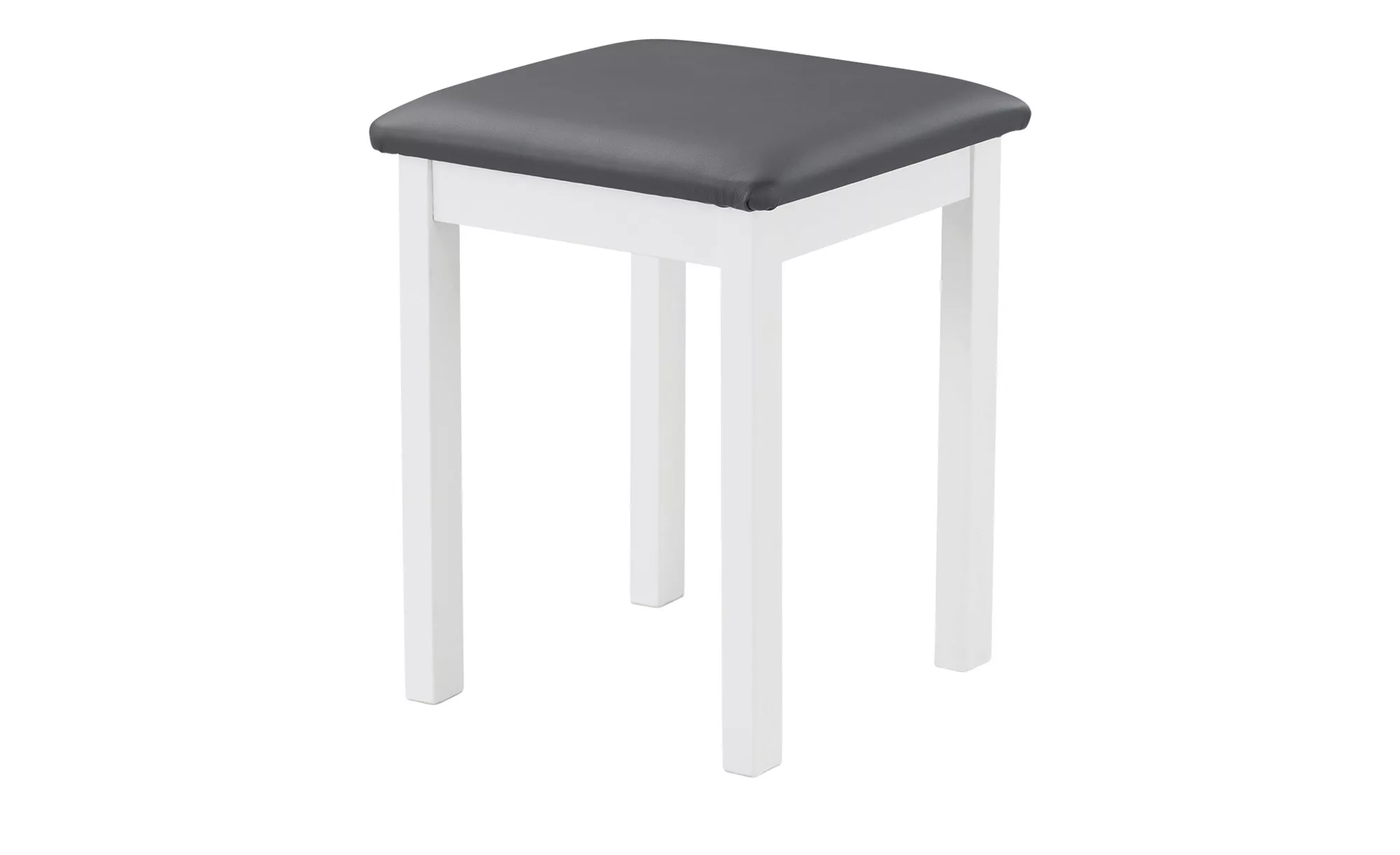 Hocker  David ¦ weiß ¦ Maße (cm): B: 36 H: 47 T: 36.0 Polstermöbel > Hocker günstig online kaufen