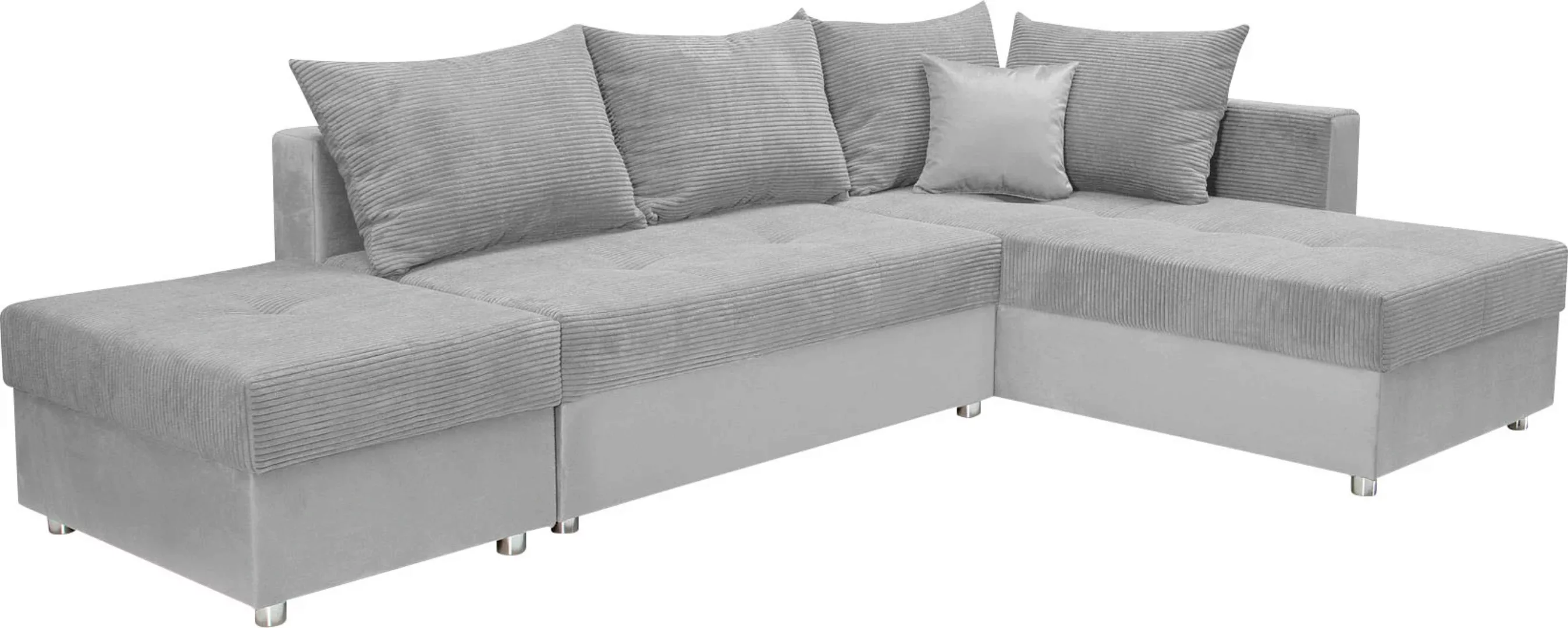 COLLECTION AB Ecksofa Italia L-Form, mit Bettfunktion und Bettkasten, in Co günstig online kaufen