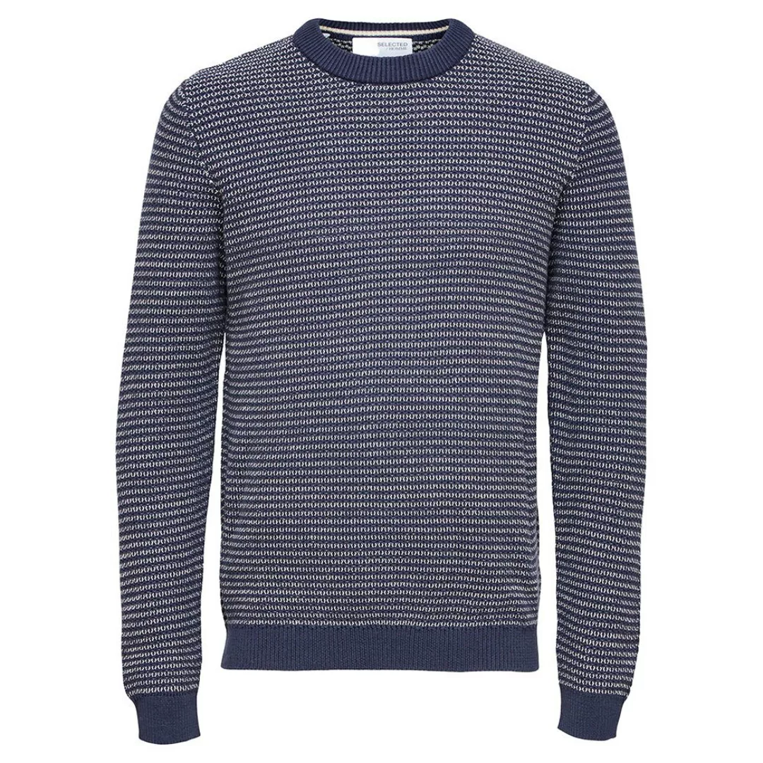 Selected Wes Strickpullover XL Navy Blazer günstig online kaufen