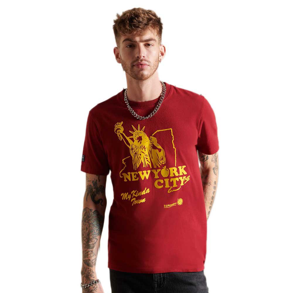 Superdry Boho And Rock Kurzarm T-shirt XL Rhubarb günstig online kaufen