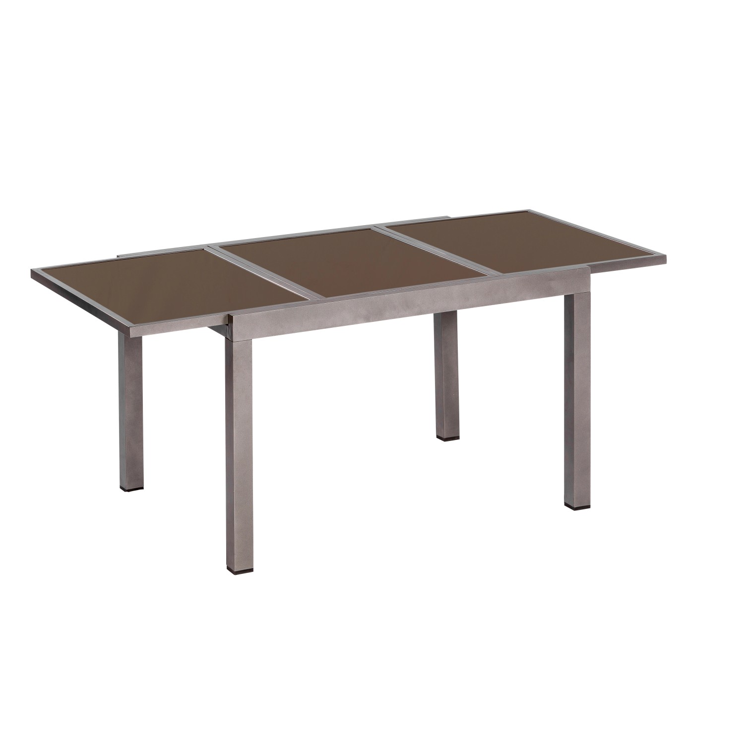 Merxx Gartentisch AZ-Tisch Rechteckig ausziehbar 90 cm x 75 cm günstig online kaufen