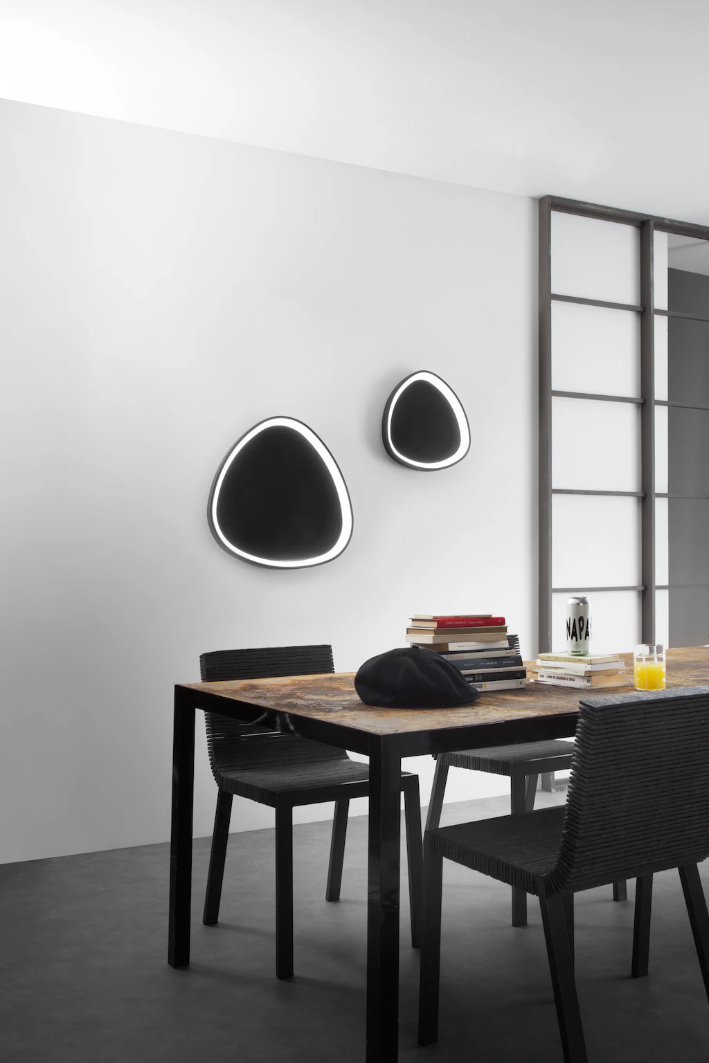 LED Wand- und Deckenleuchte Klapton in Schwarz 58W 7100lm günstig online kaufen
