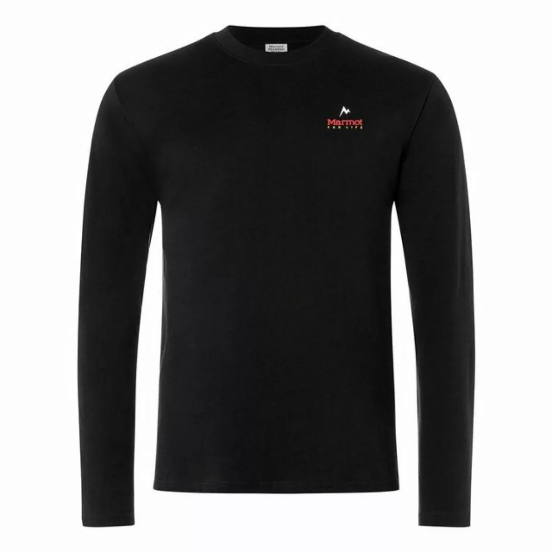 Marmot Langarmshirt For Life Long-Sleeve T-Shirt mit Marken-Logo günstig online kaufen