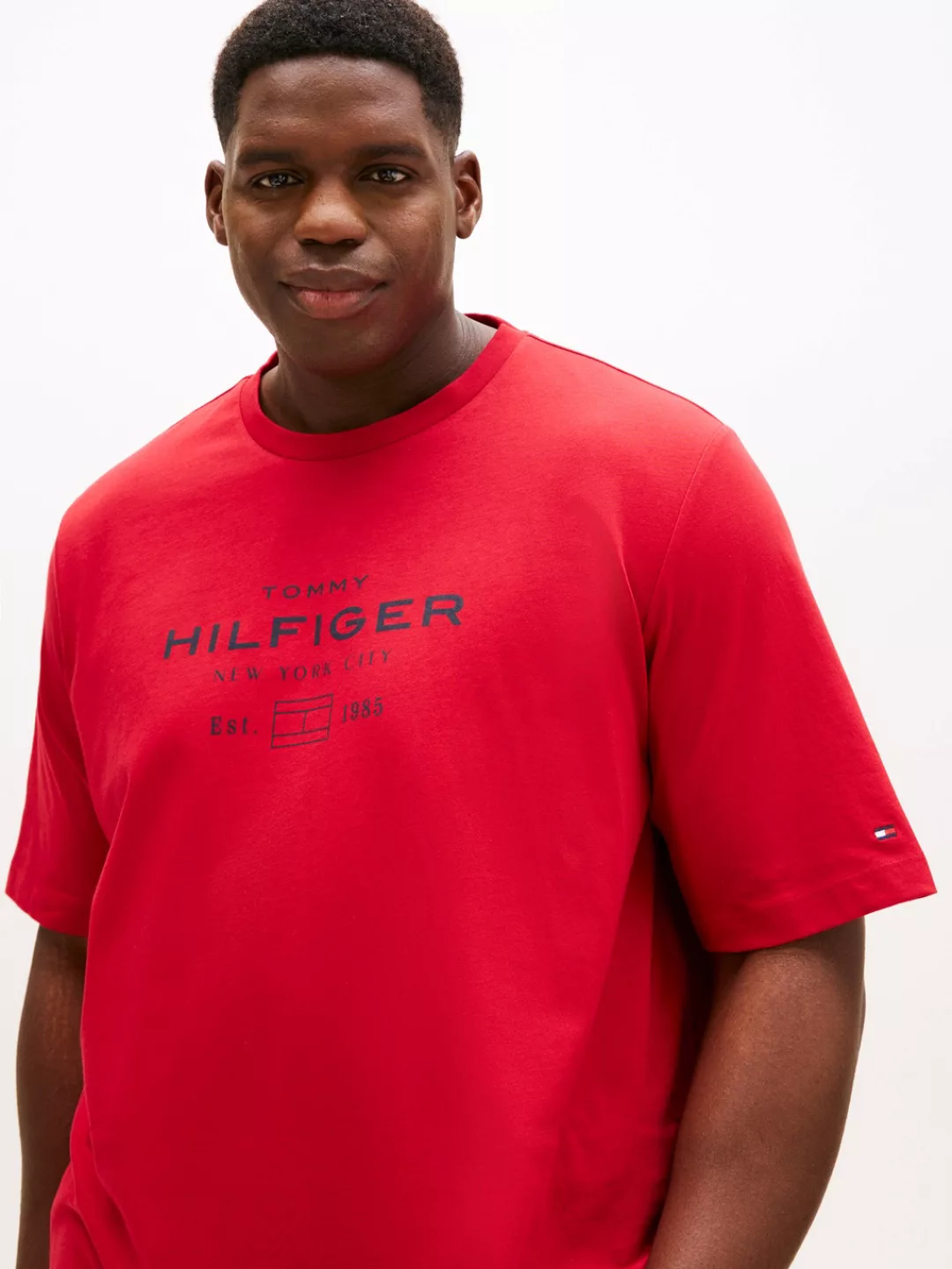 Tommy Hilfiger Big & Tall T-Shirt "HILFIGER STACK GRAPHIC TEE", Große Größe günstig online kaufen