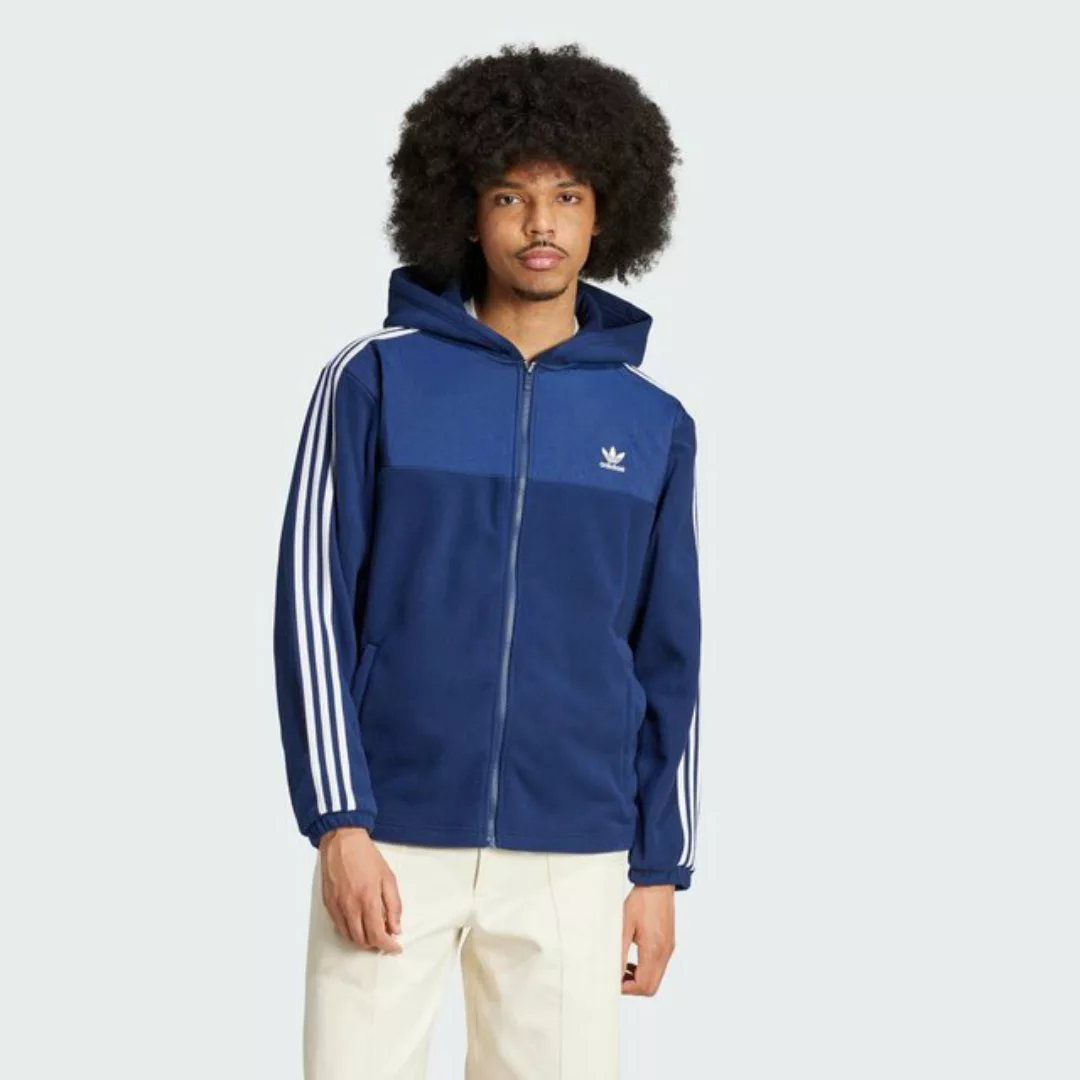 adidas Originals Hoodie ADICOLOR 3-STREIFEN TEDDY FLEECE KAPUZENJACKE günstig online kaufen