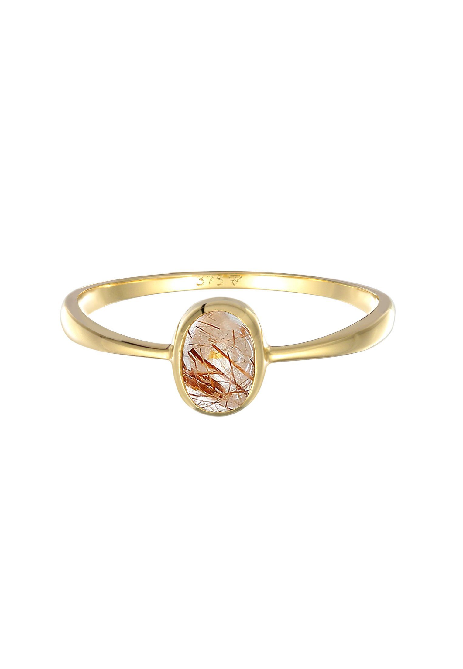 Elli Premium Fingerring Solitär Rutilquarz Edelstein günstig online kaufen