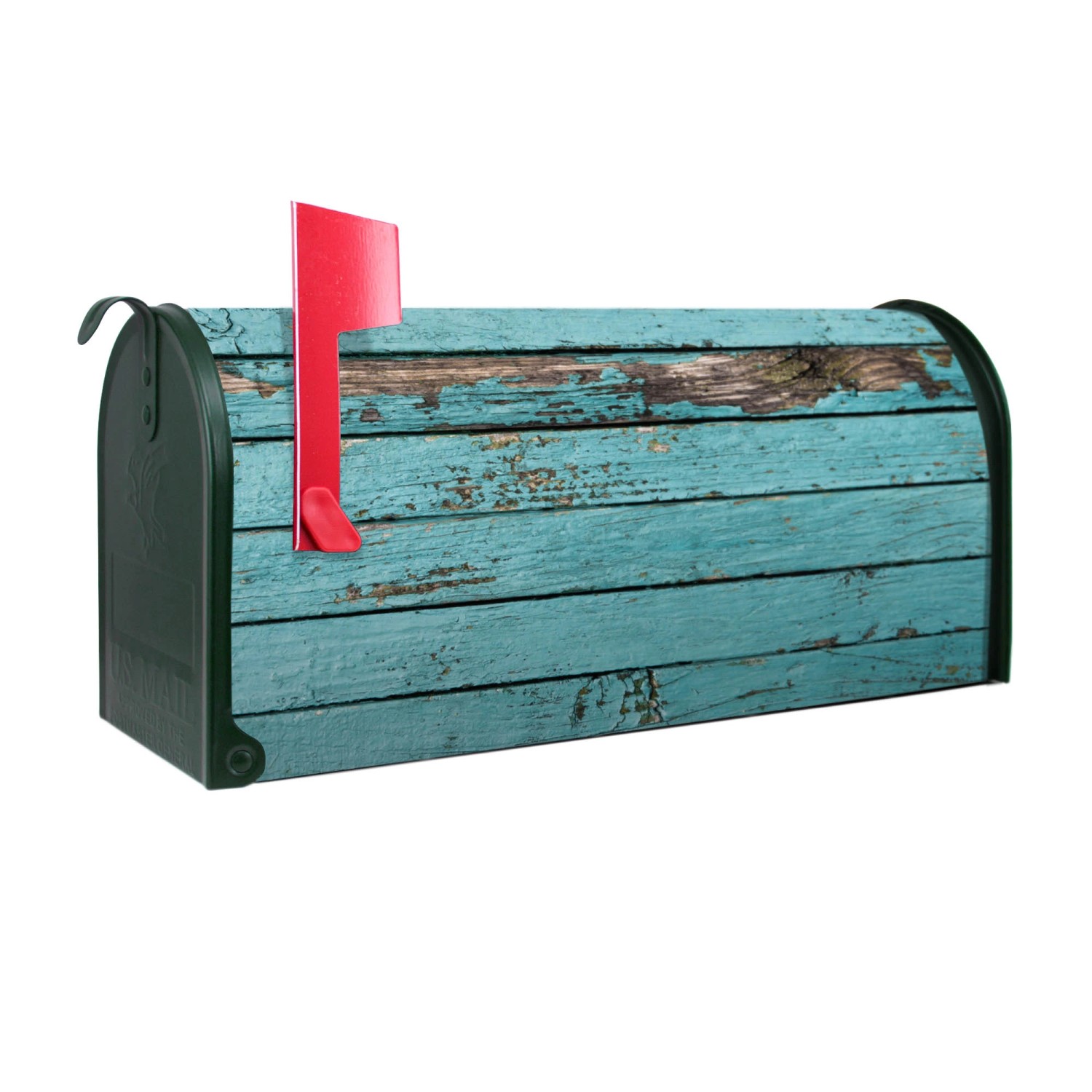 Banjado Amerikanischer Briefkasten Grün 48x22x16cm US Mailbox Letterbox Pos günstig online kaufen