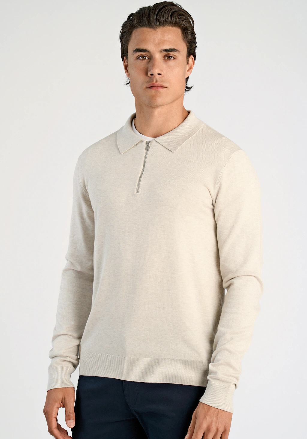 LINDBERGH Langarm-Poloshirt "Lindbergh Troyer" günstig online kaufen