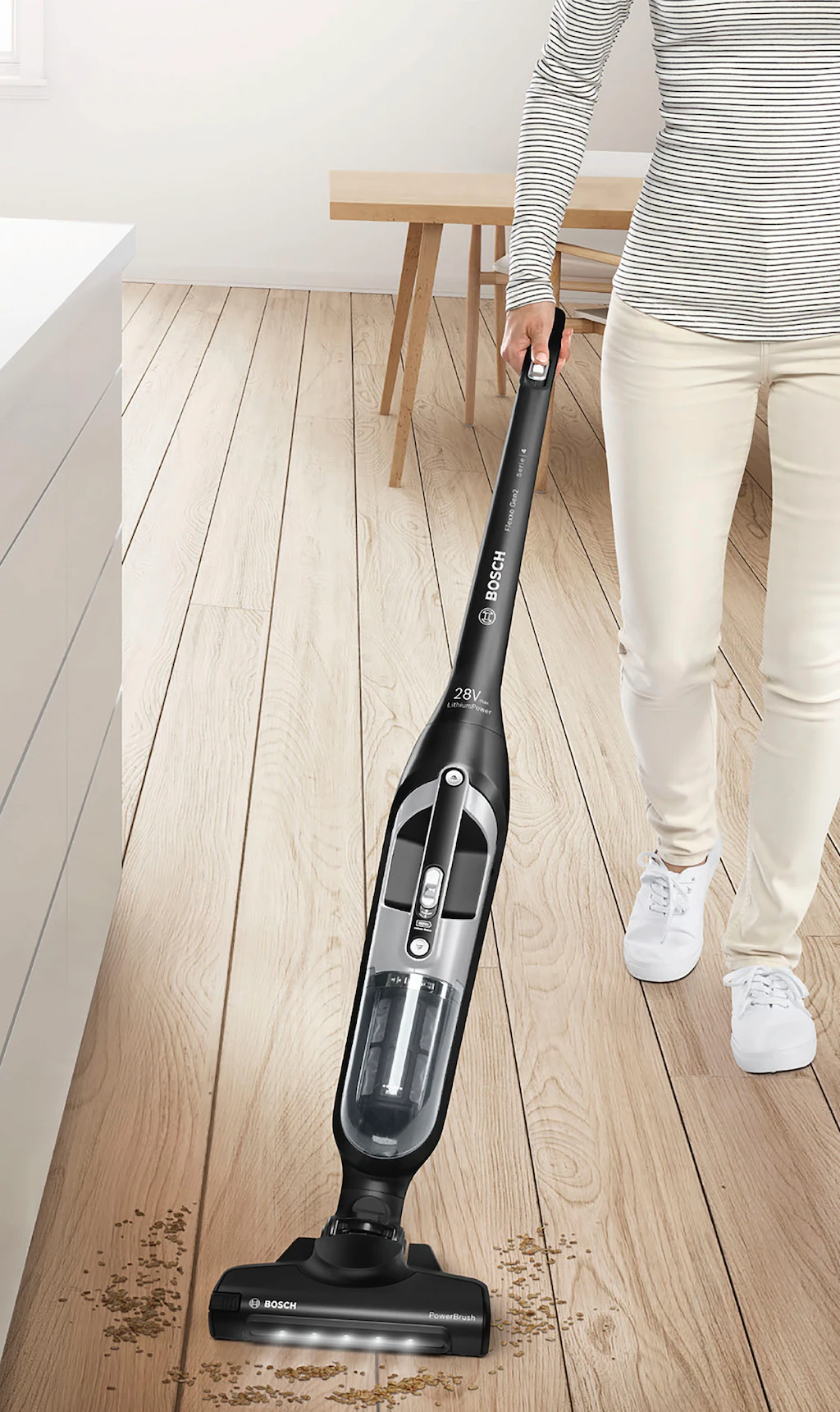 BOSCH Akku-Hand-und Stielstaubsauger »Flexxo Gen2 Serie 4 BBH3P2801, 28 V, günstig online kaufen